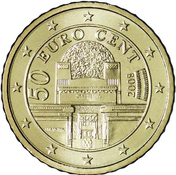 Austria 50 cent 2024 — Standard design