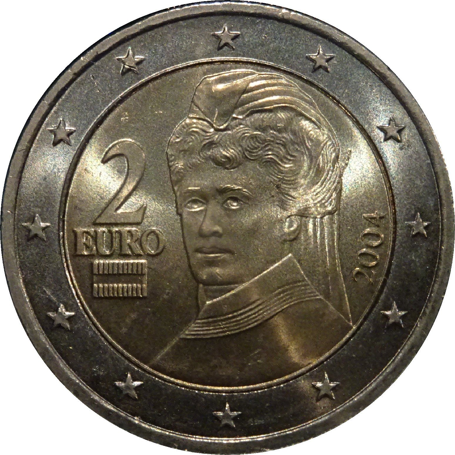 Austria 2 euro 2010 — Standard design