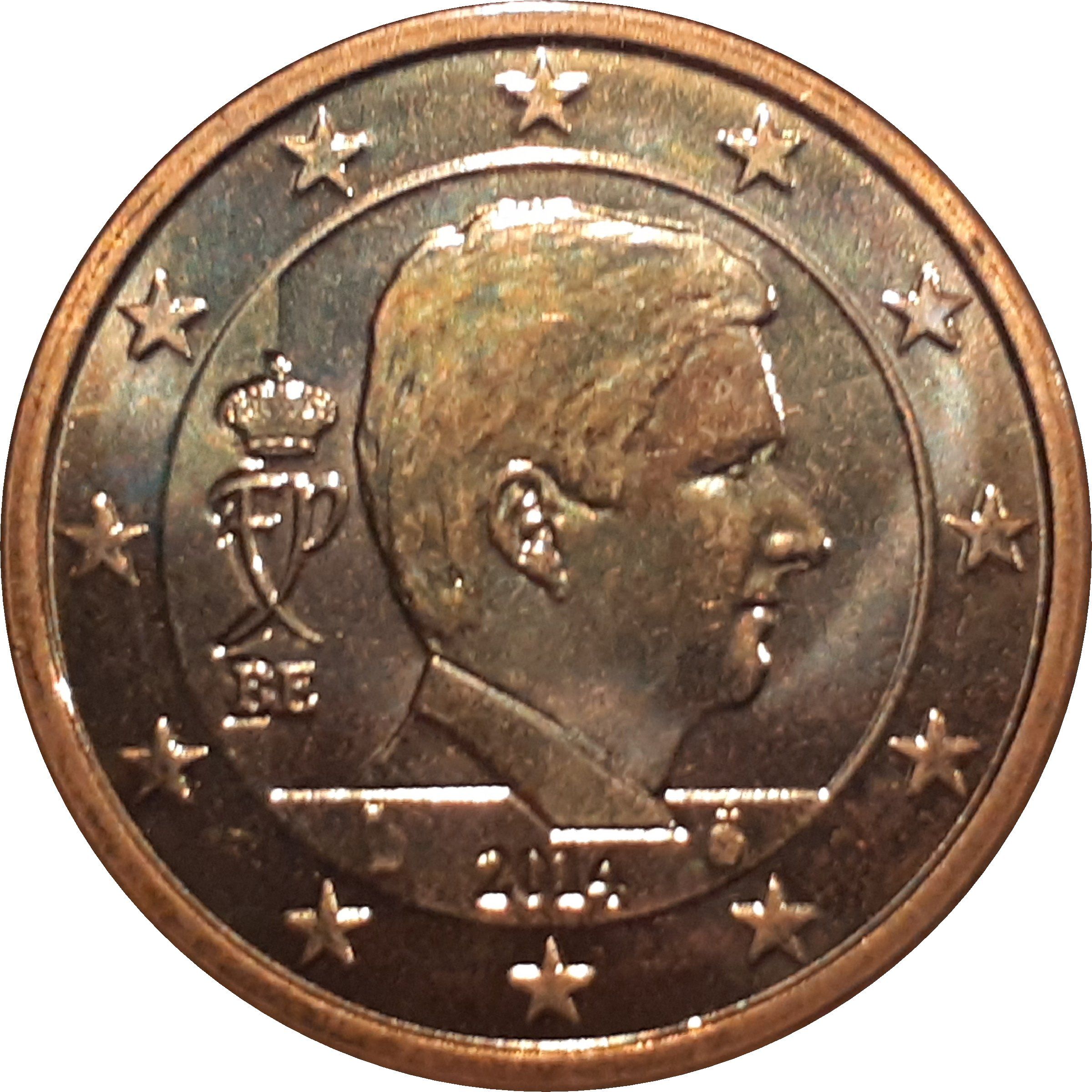 Belgium 2 cent 2026 — Standard design