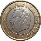 Belgium 1 euro 2006 — Standard design