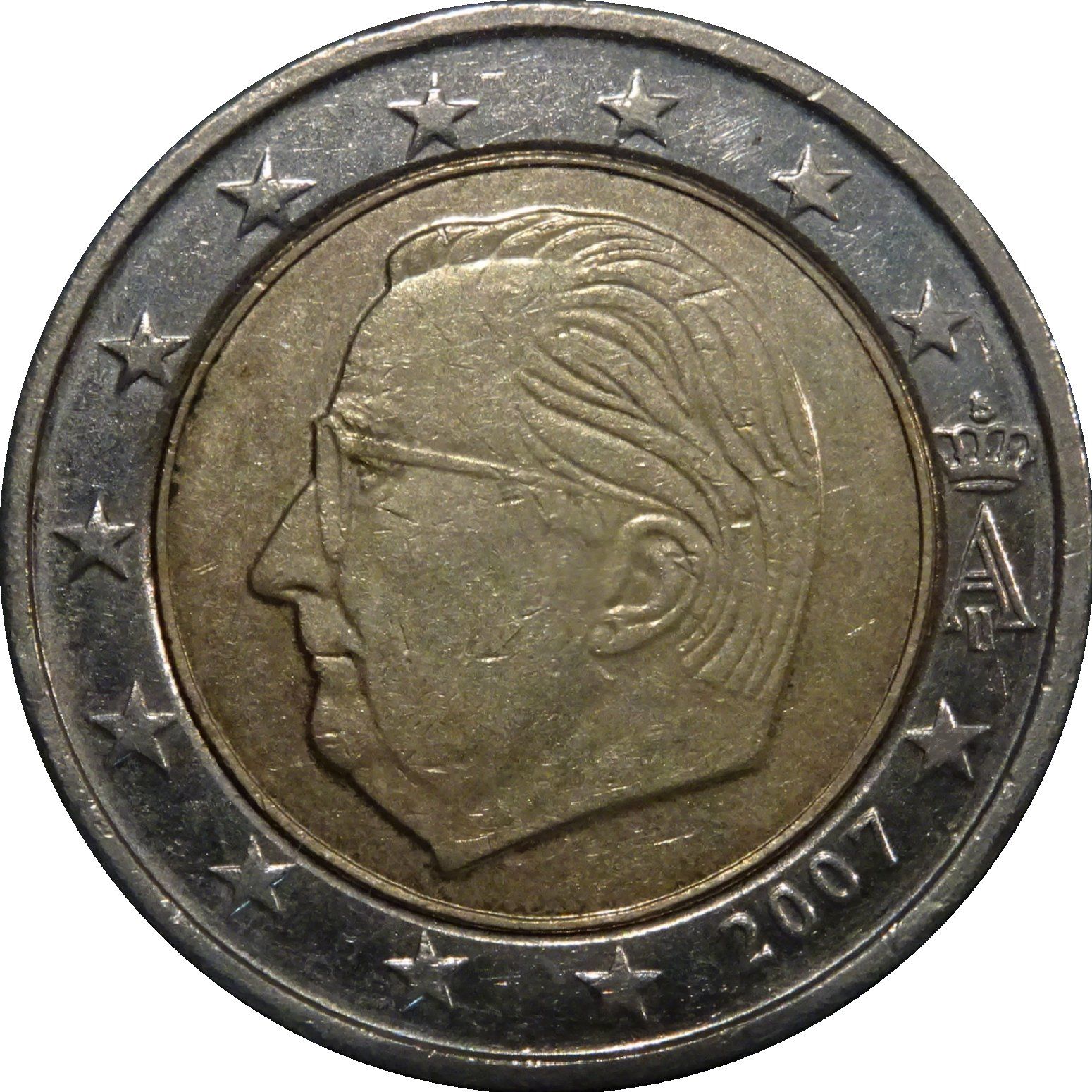 Belgium 2 euro 2007 — Standard design
