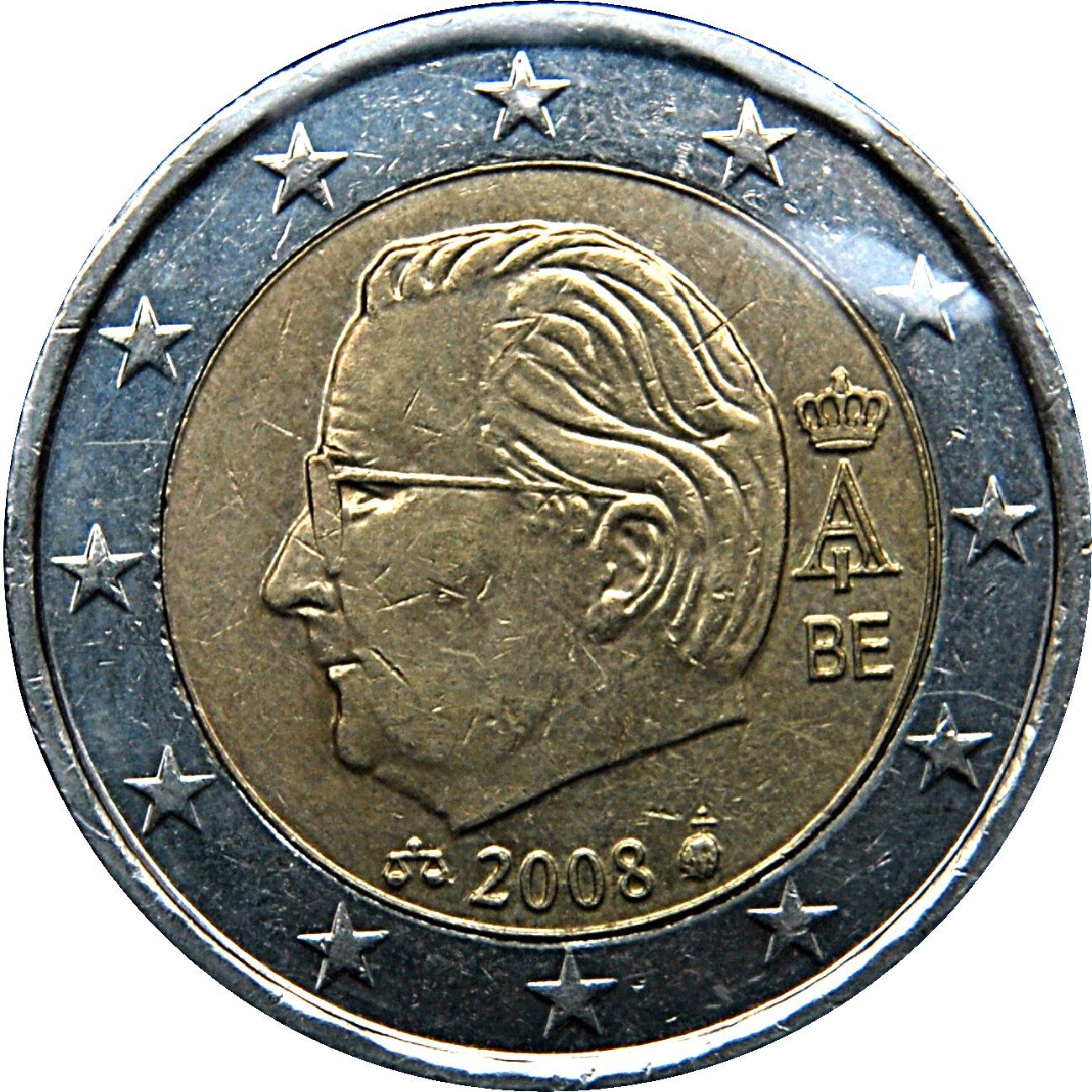 Belgium 2 euro 2008 — Standard design