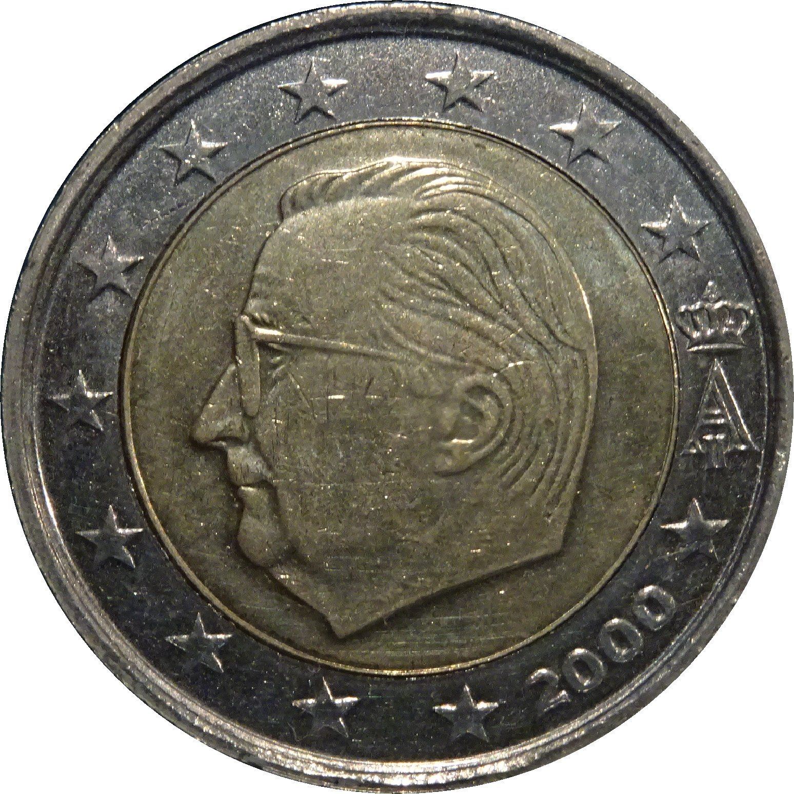 Belgium 2 euro 2000 — Standard design
