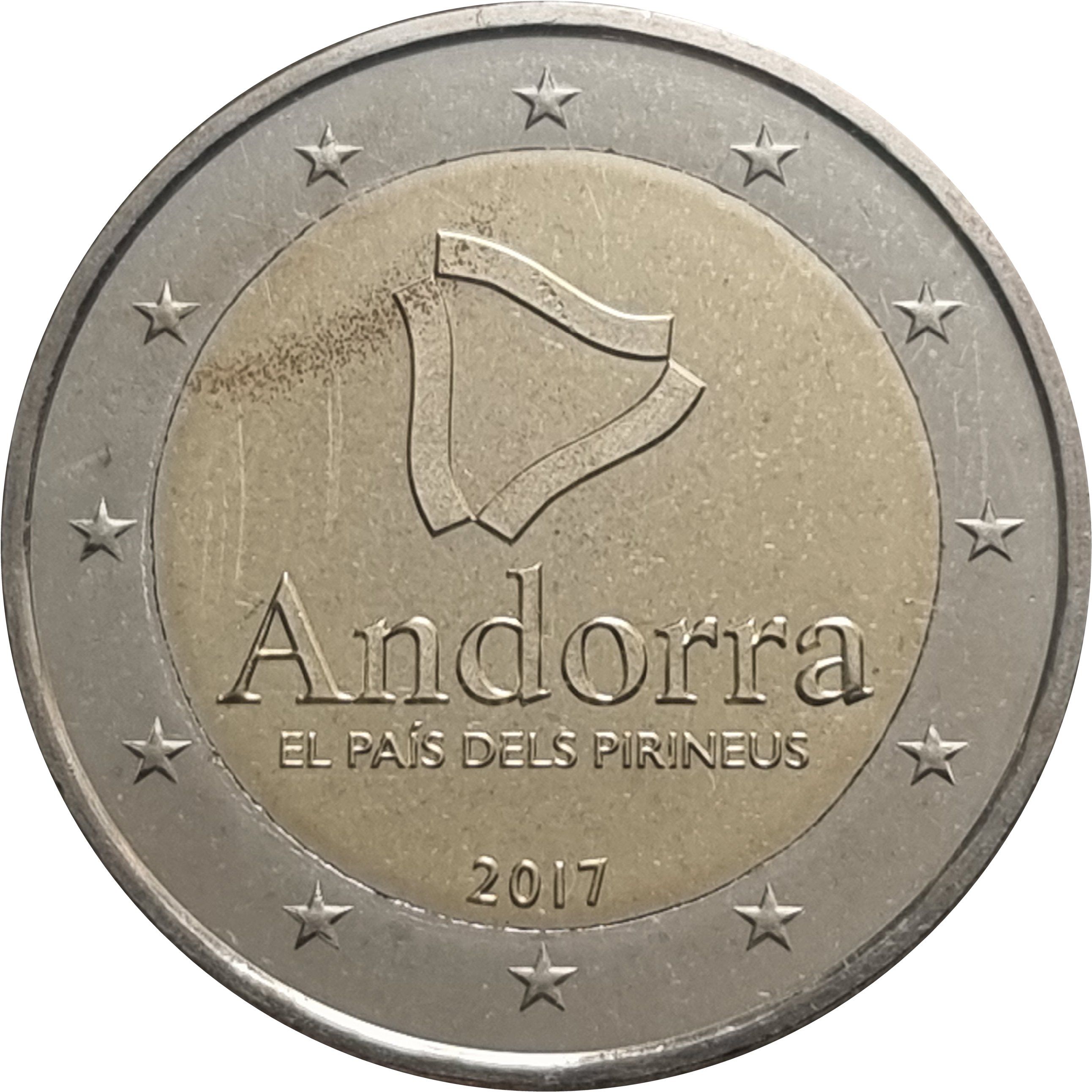 Andorra 2 euro 2017 — Andorra - The Pyrenean country
