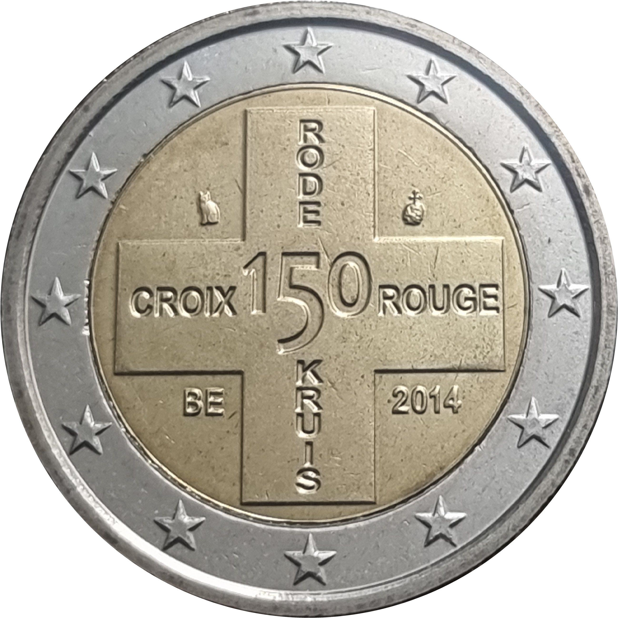 Belgium 2 euro 2014 — 150 Years of Belgian Red Cross
