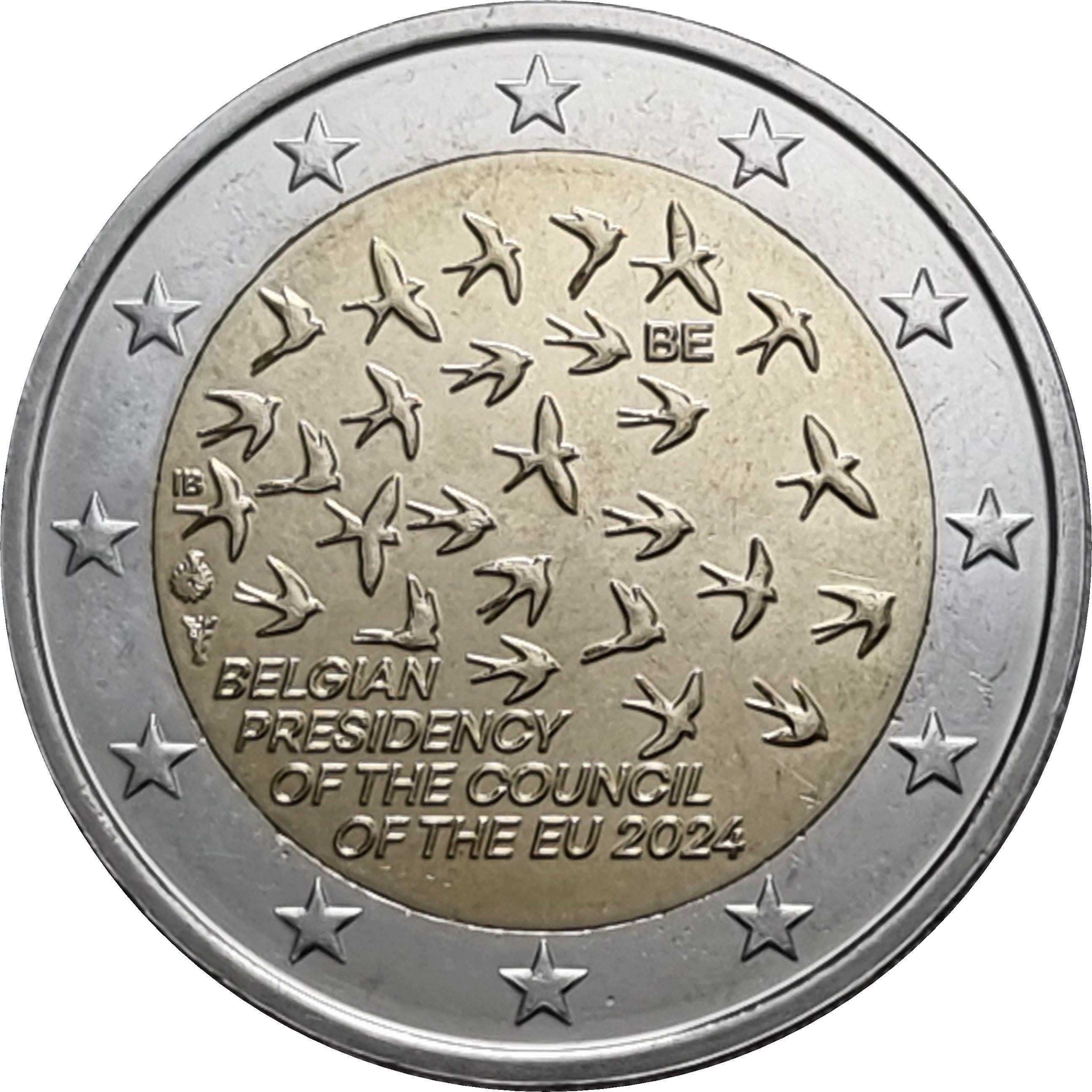 Belgium 2 euro 2024 — The Belgian Presidency of the Council of the EU