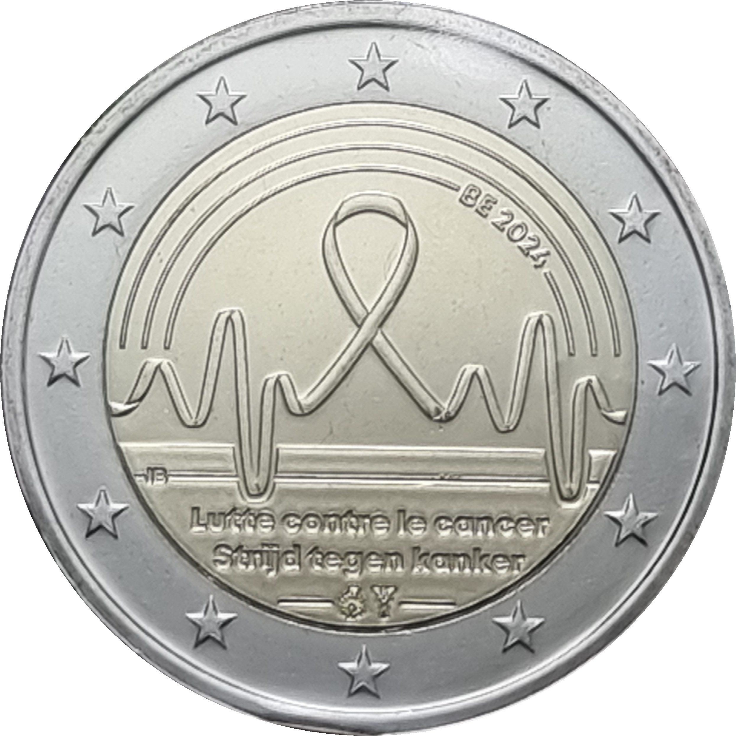 Belgium 2 euro 2024 — Fighting cancer in Belgium