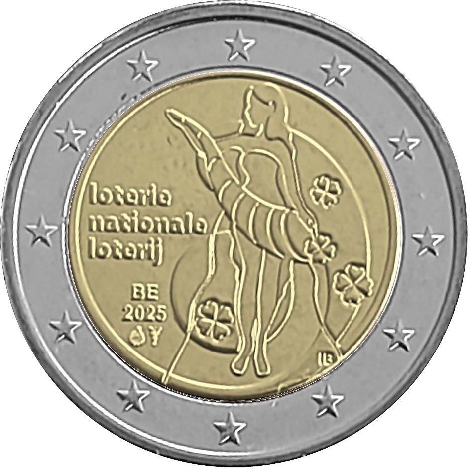 Belgium 2 euro 2025 — National Lottery of Belgium