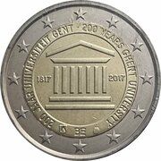 Belgium 2 euro 2017 — 200 years of the University of Ghent