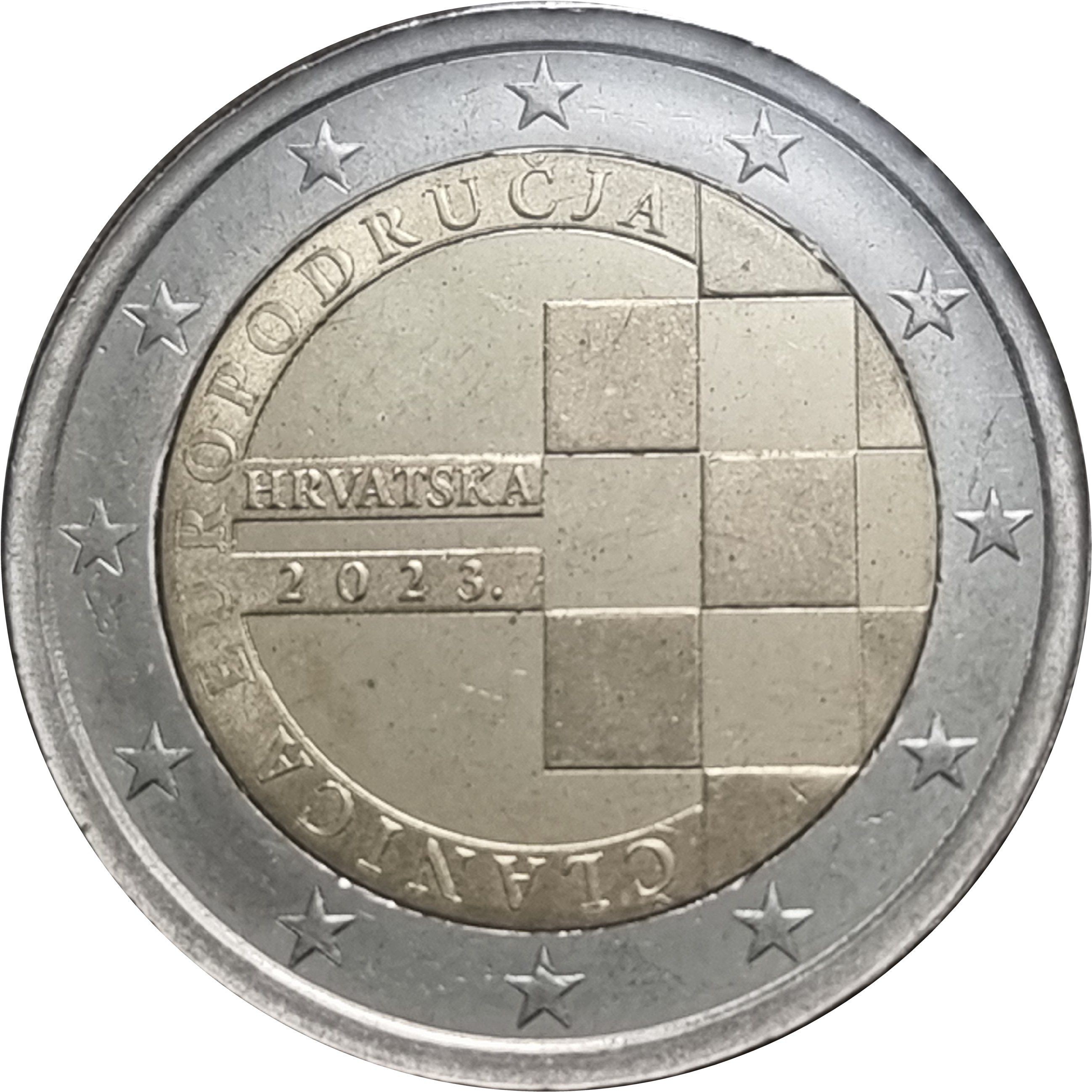 Croatia 2 euro 2023 — The introduction of the euro