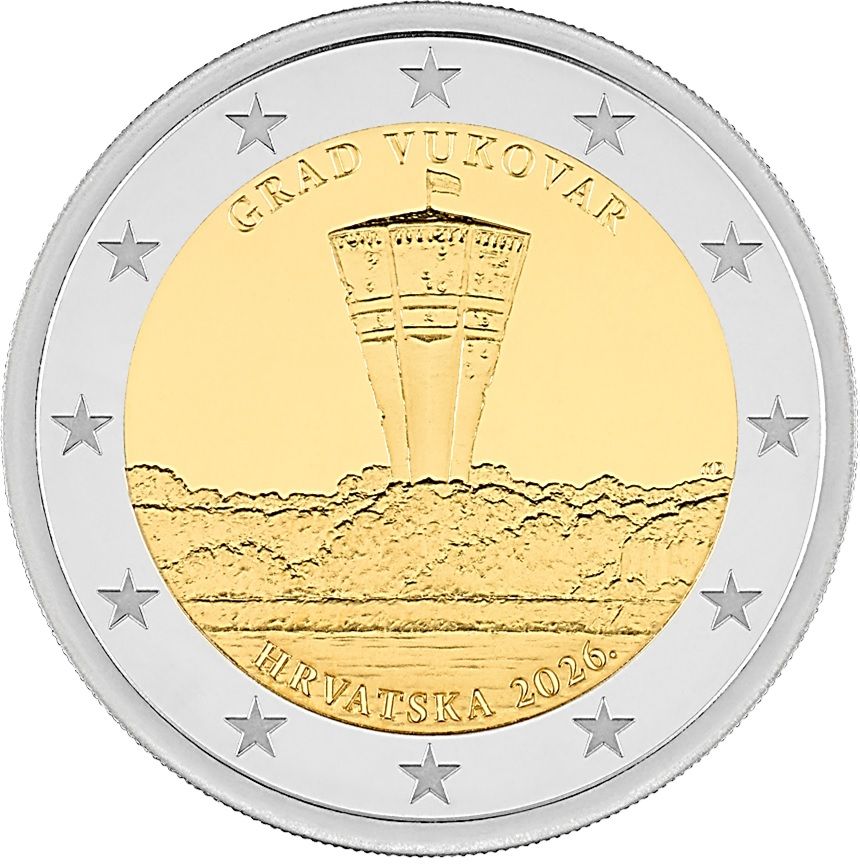 Croatia 2 euro 2026 — City of Vukovar