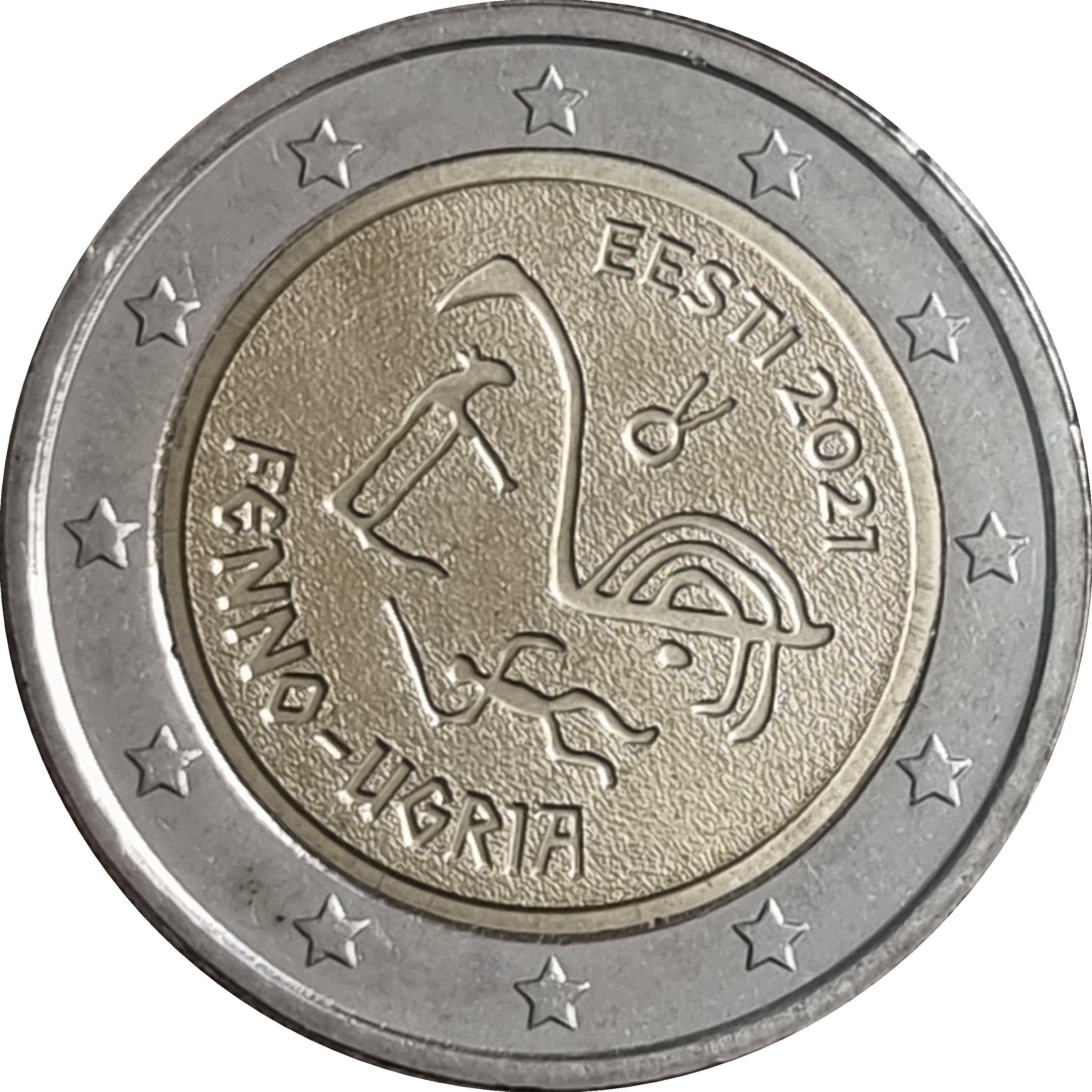 Estonia 2 euro 2021 — Finno-Ugric peoples