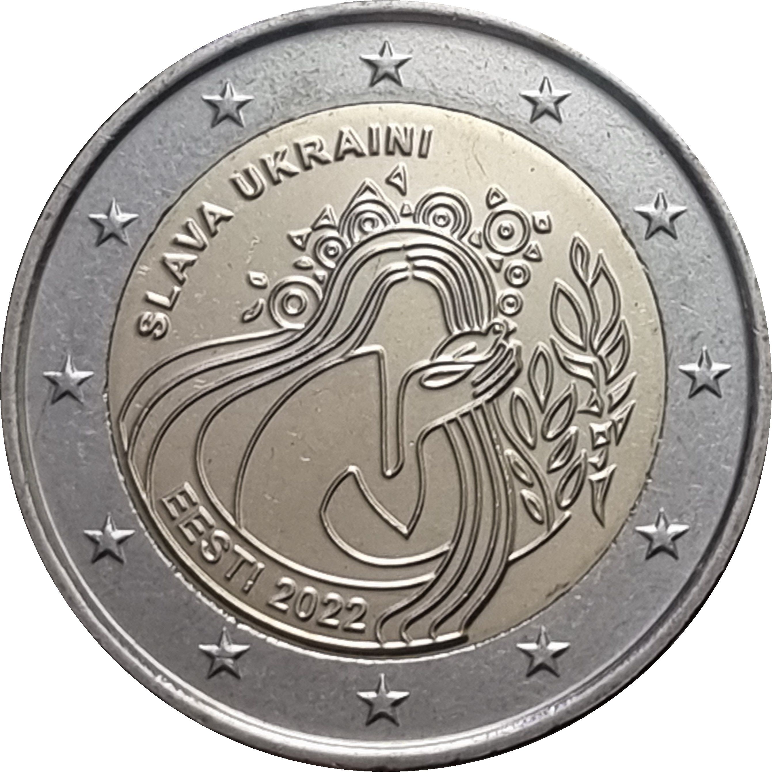 Estonia 2 euro 2022 — Aid to Ukraine