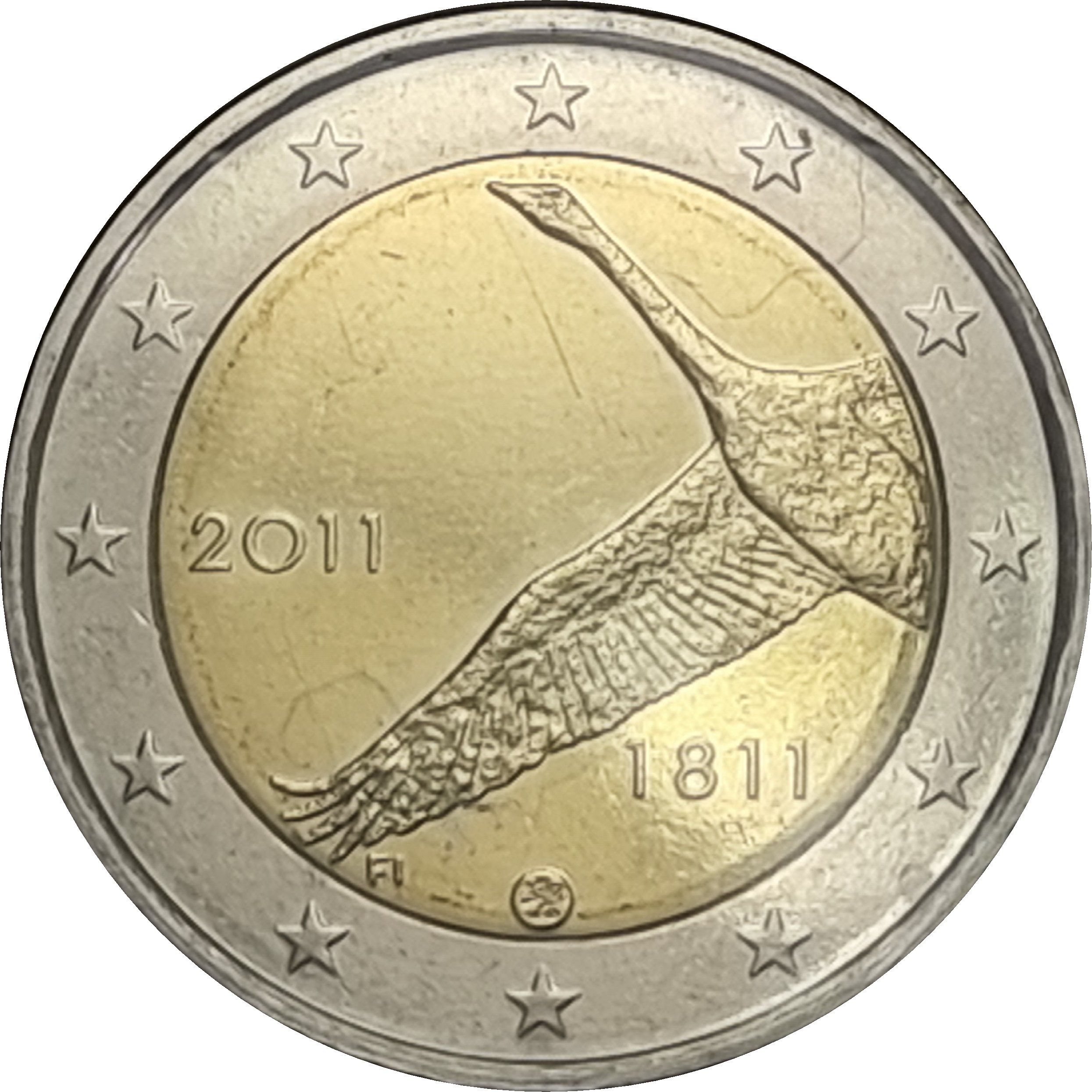 Finland 2 euro 2011 — 200 Years of Finland National Bank