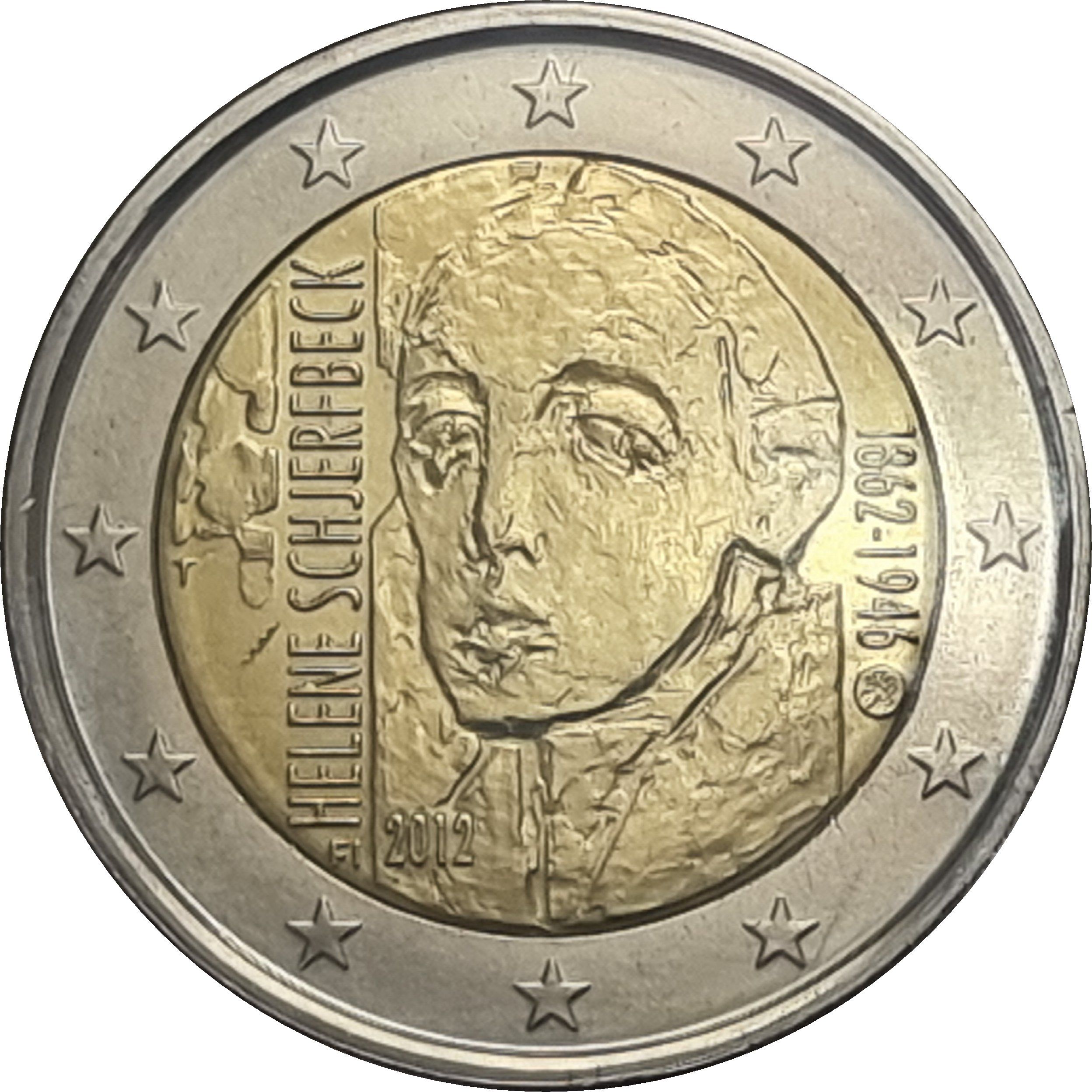 Finland 2 euro 2012 — 150th Birthday of Helene Schjerfbeck