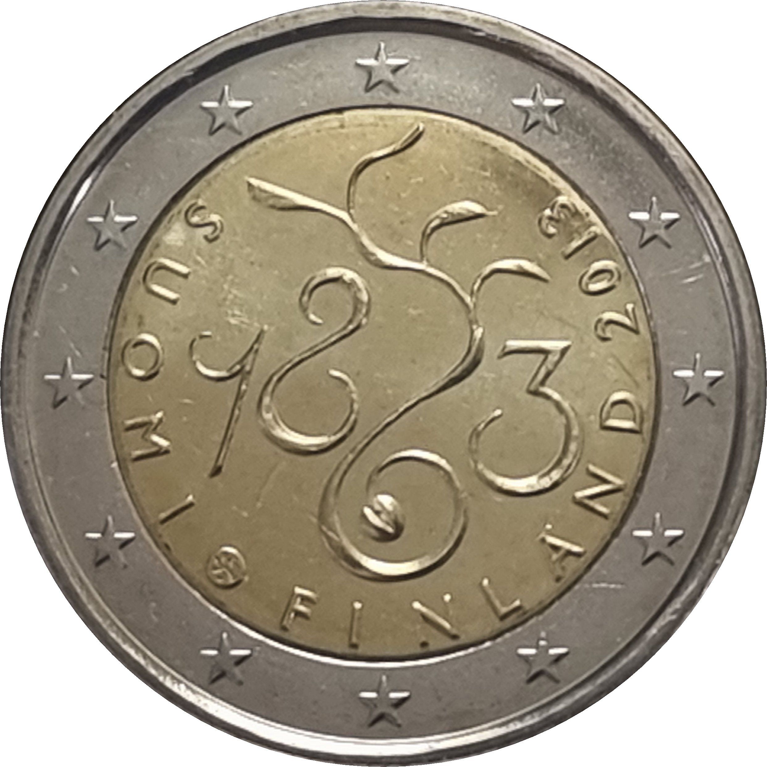 Finland 2 euro 2013 — 150th Anniversary of the Parliament