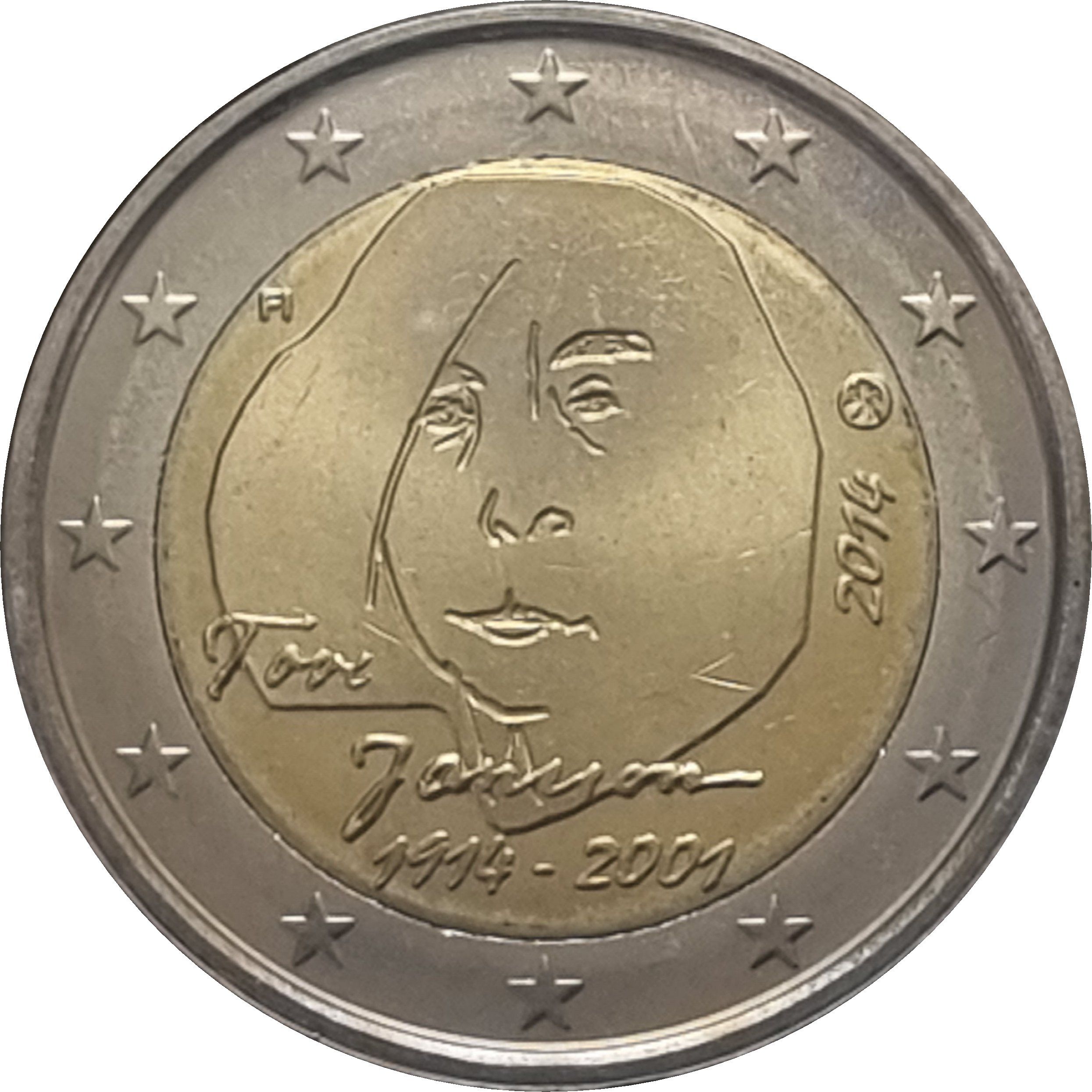 Finland 2 euro 2014 — 100th birthday of Tove Jansson