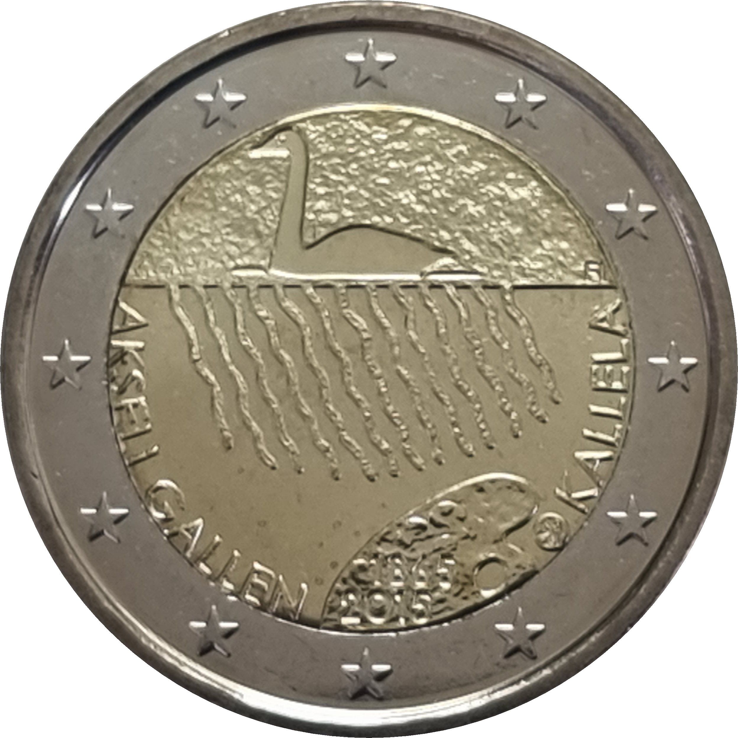 Finland 2 euro 2015 — 150th Anniversary of the Birth of artist Akseli Gallen-Kallela