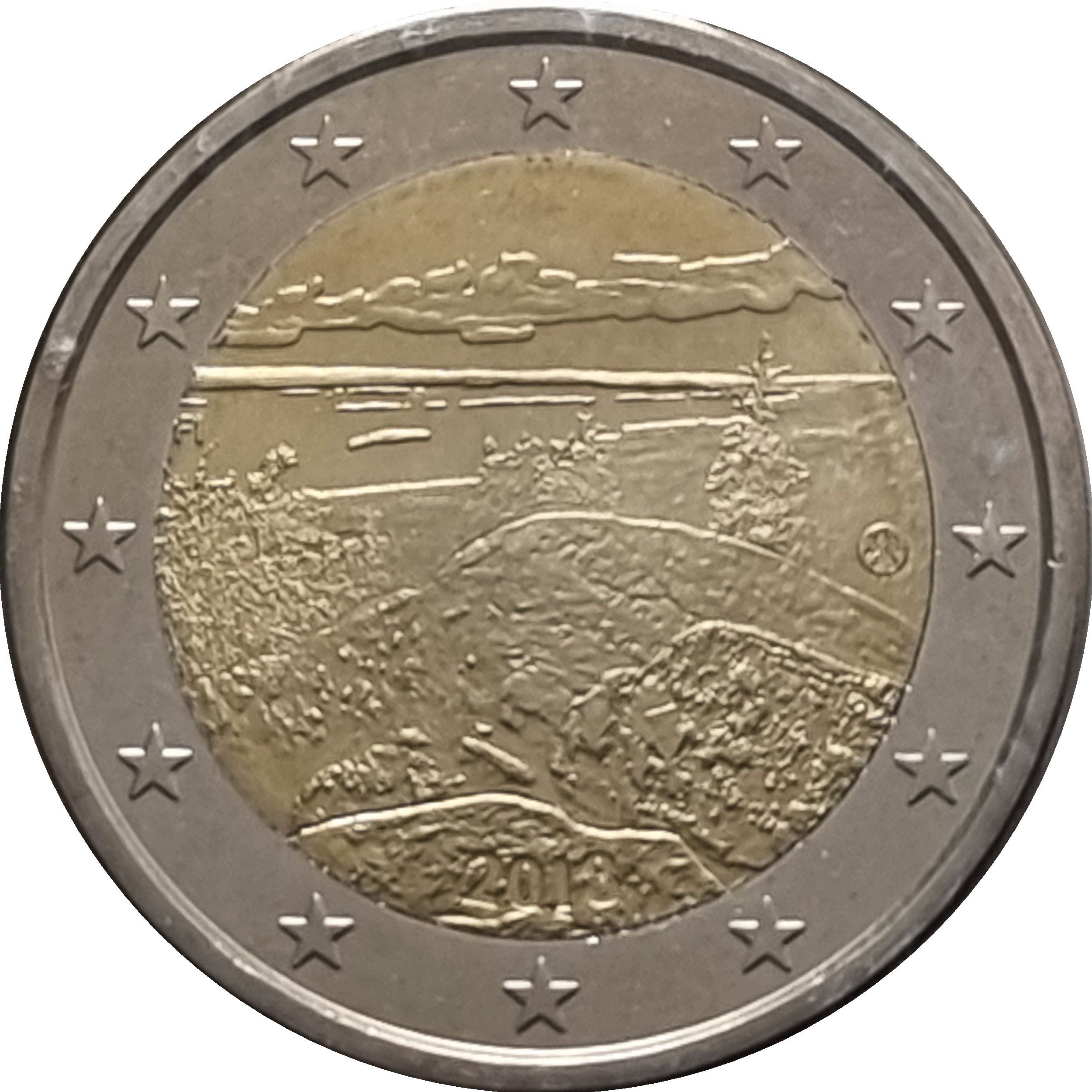 Finland 2 euro 2018 — Finnish national landscape Koli