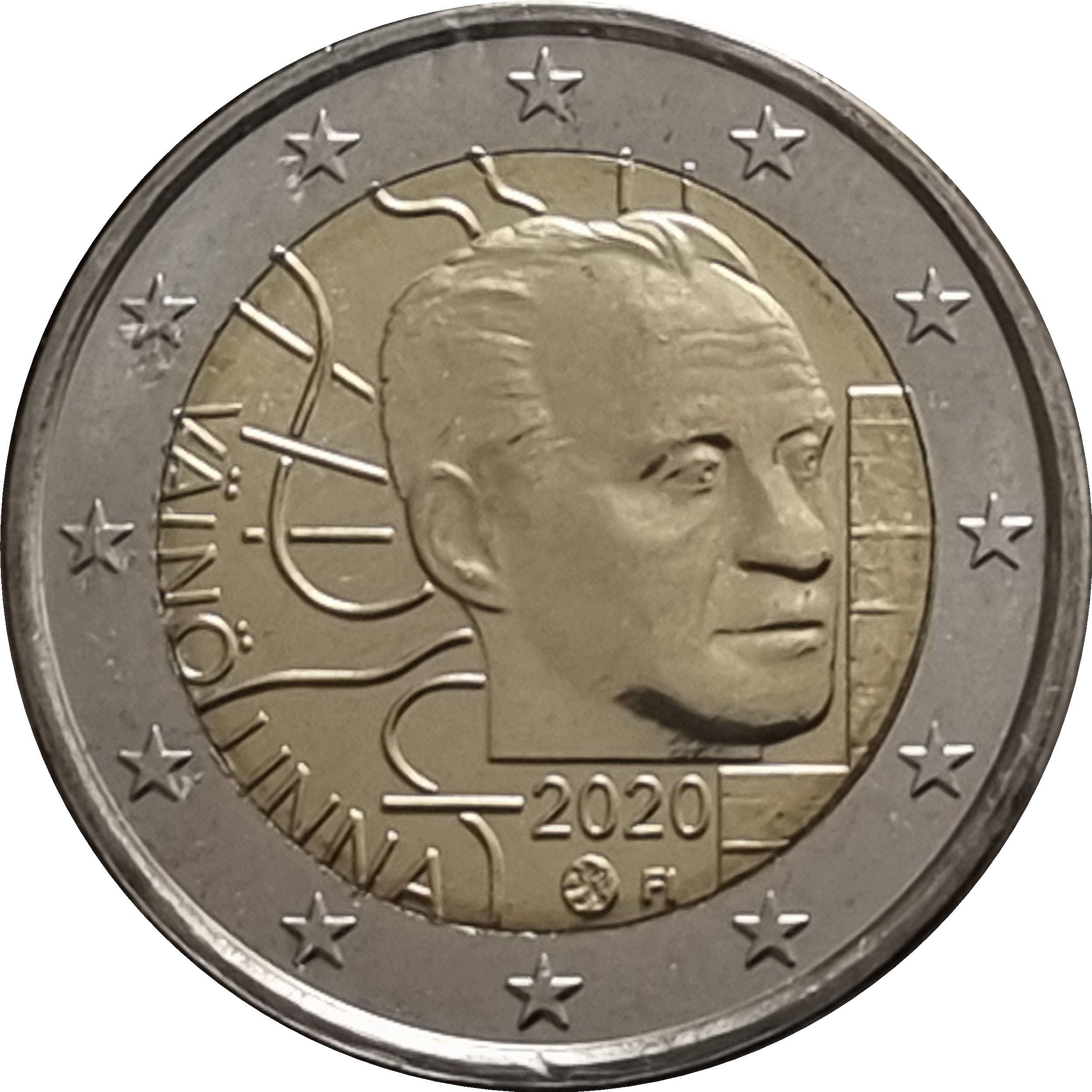 Finland 2 euro 2020 — Centenary of the birth of Väinö Linna