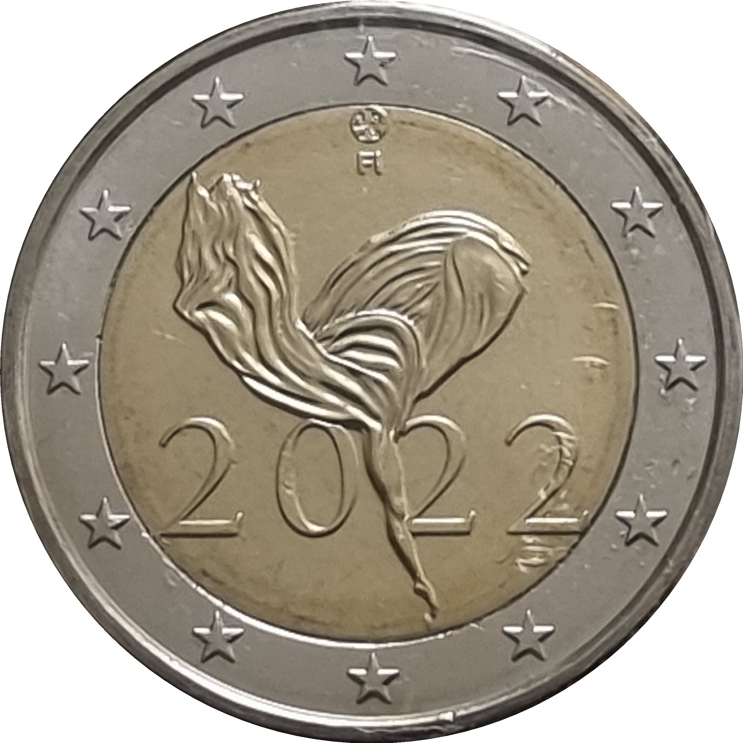Finland 2 euro 2022 — 100 Years of National Ballet in Finland
