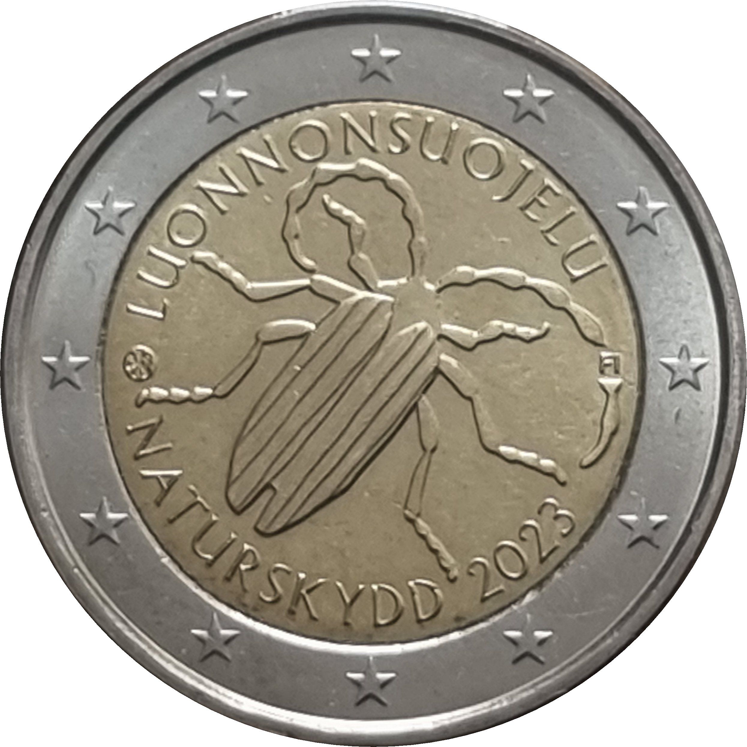 Finland 2 euro 2023 — First Finnish Nature Conservation Act