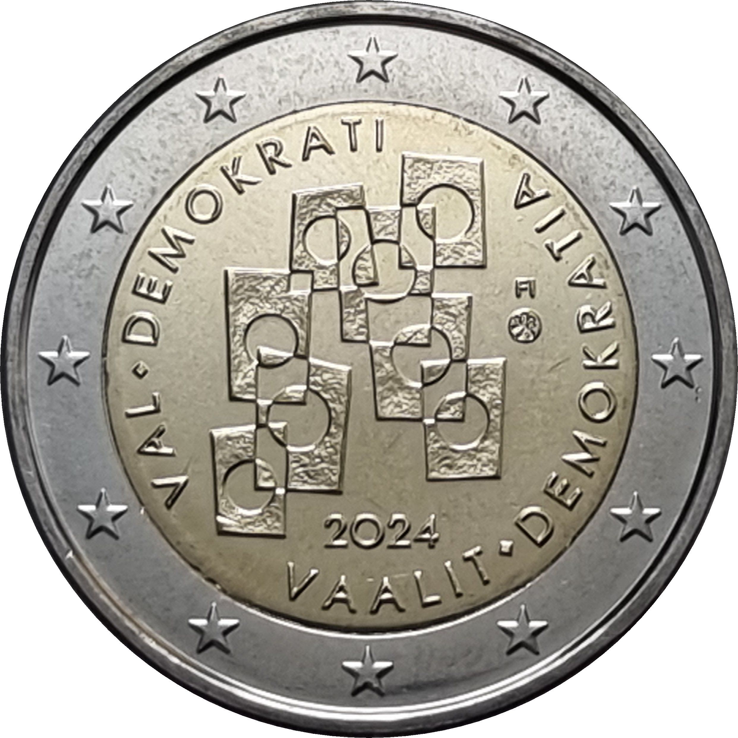 Finland 2 euro 2024 — Elections and Democracy