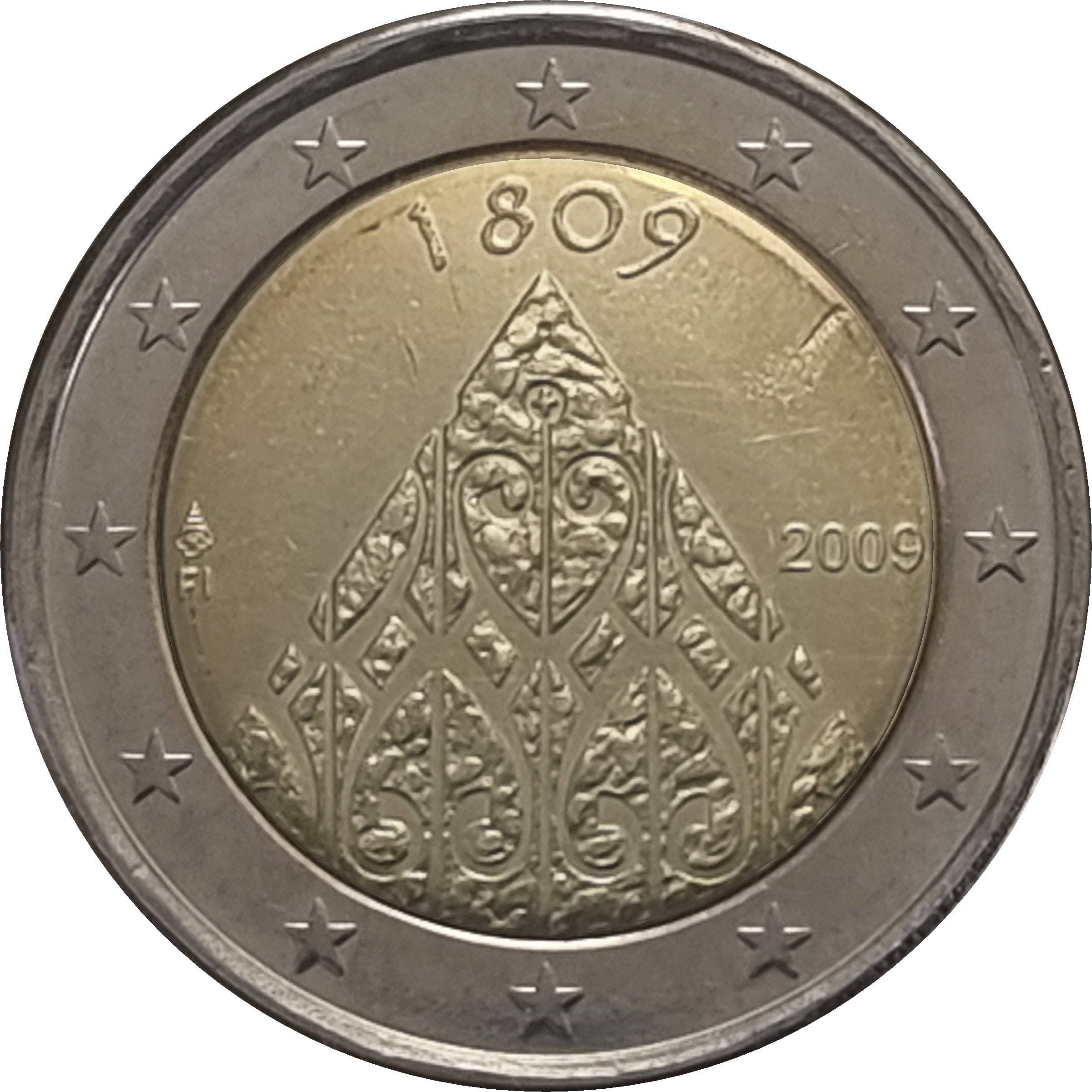 Finland 2 euro 2009 — 200th Anniversary of Autonomy - Anniversary of the Diet of Porvoo