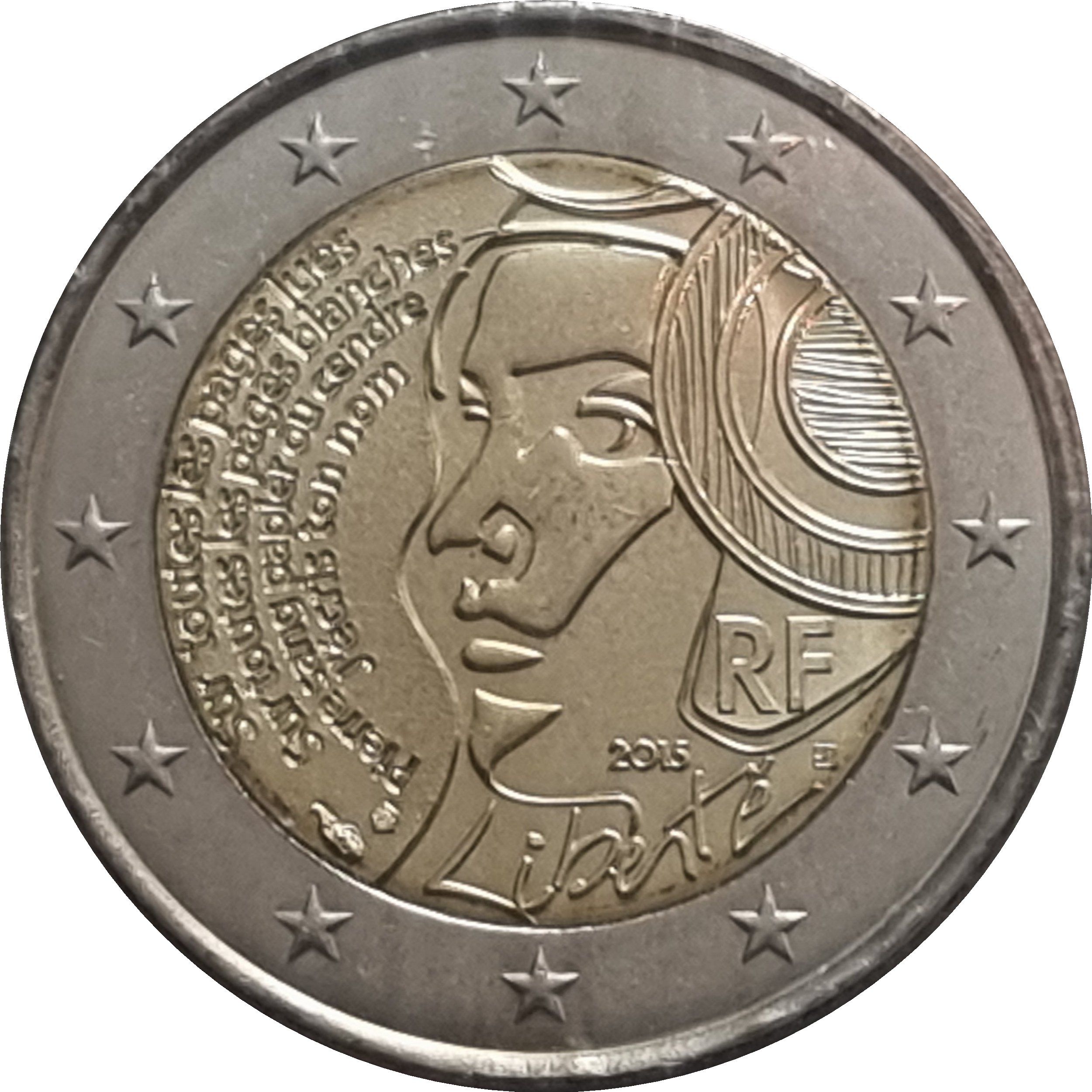 France 2 euro 2015 — 225th Anniversary of the Festival of the Federation