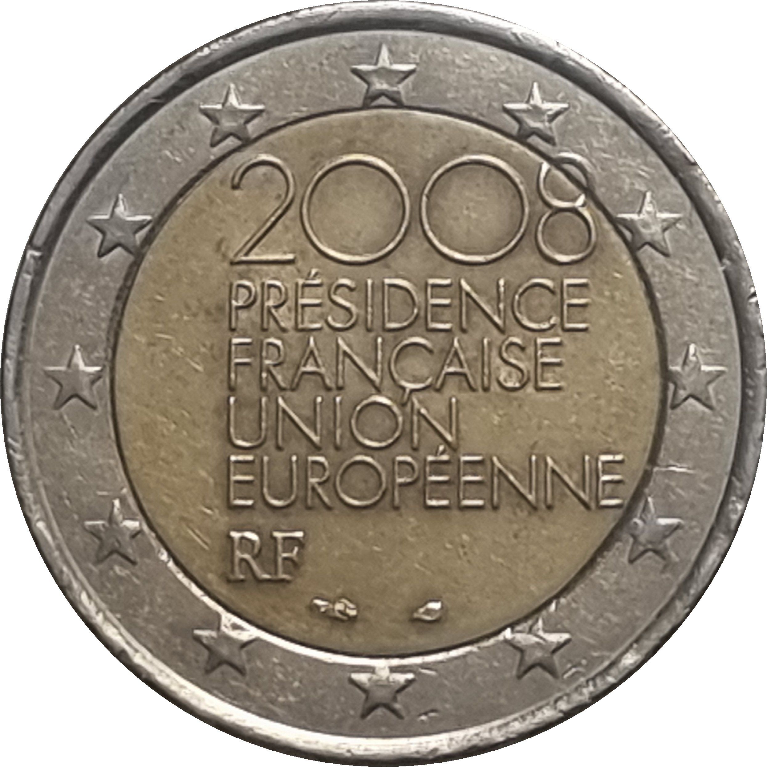 France 2 euro 2008 — French Presidency of the Council of the European Union