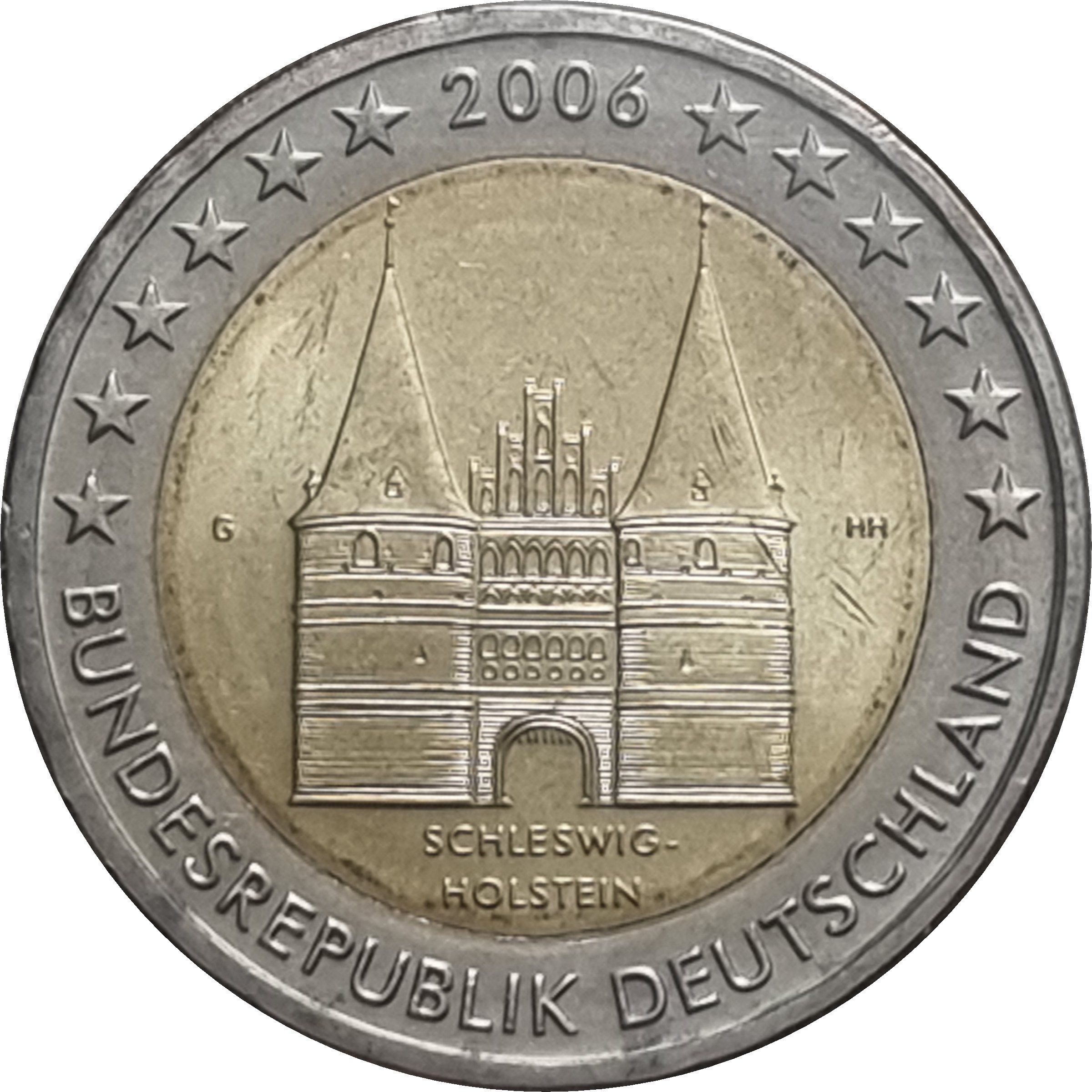 Germany (A) 2 euro 2006 — State of Schleswig-Holstein
