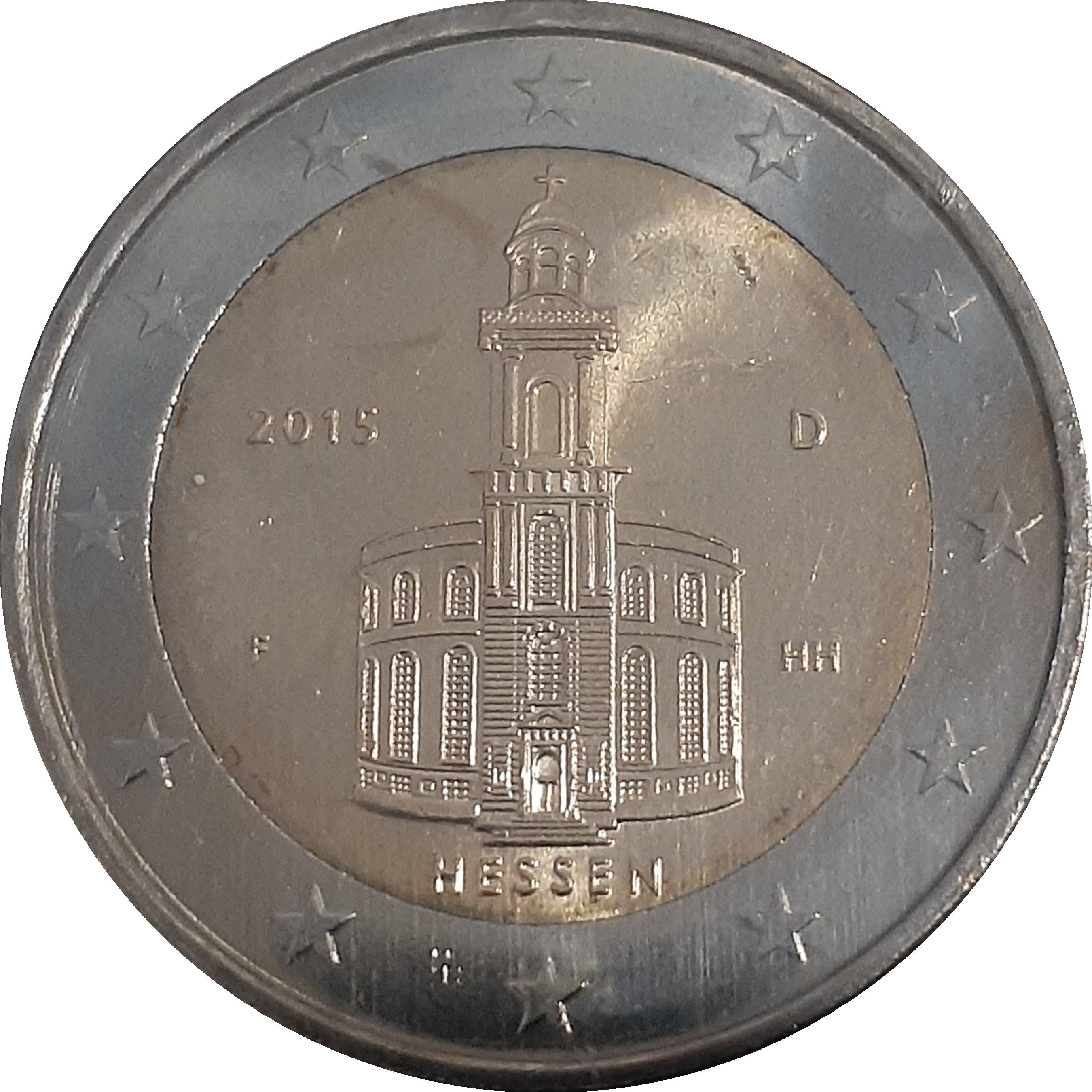 Germany (A) 2 euro 2015 — State of Hessen