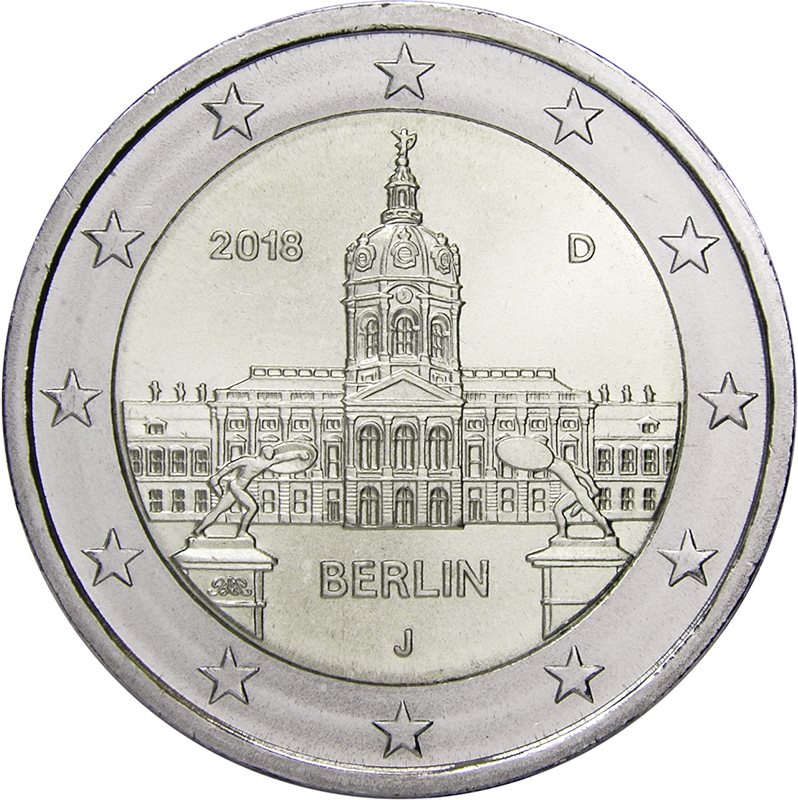 Germany (J) 2 euro 2018 — State of Berlin