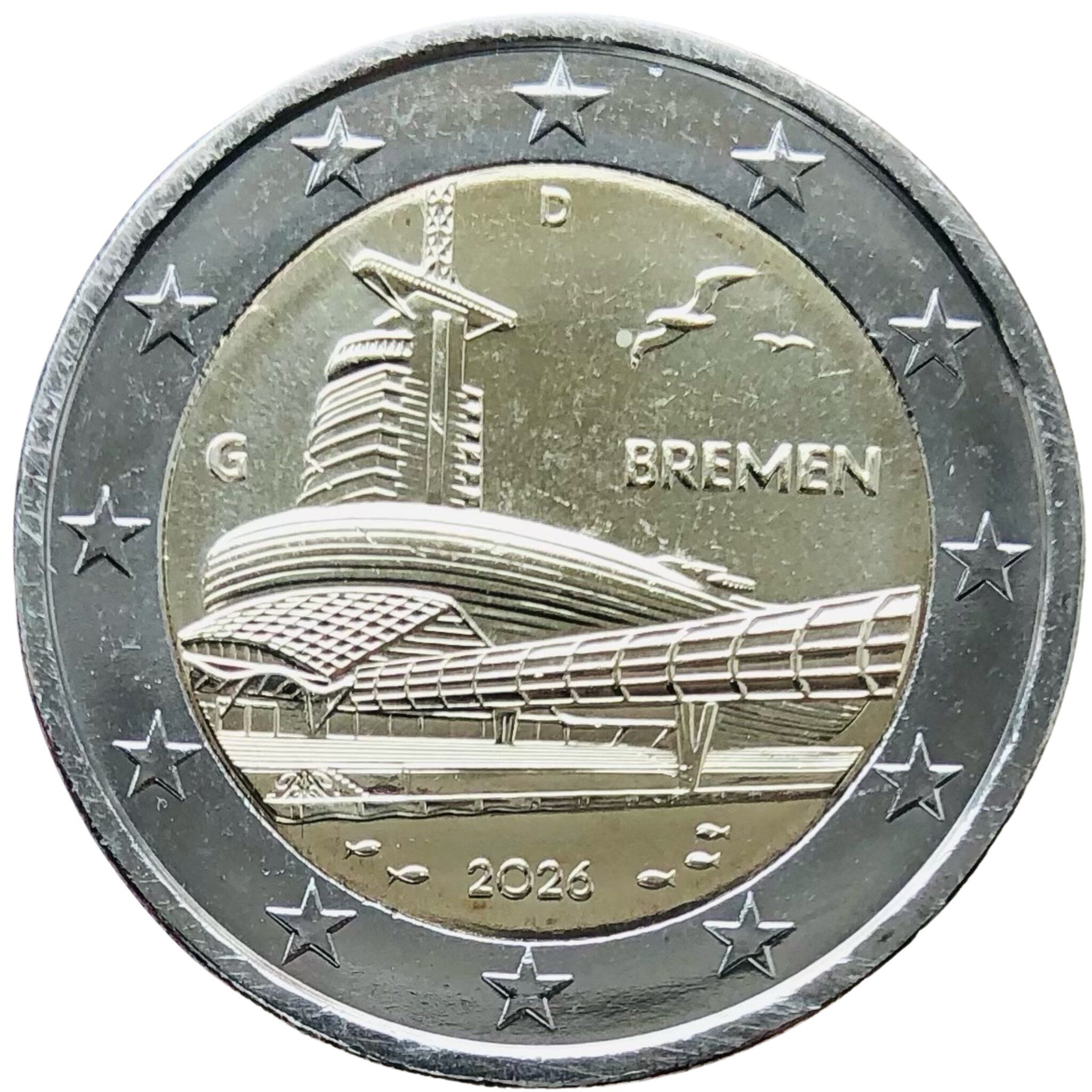 Germany (G) 2 euro 2025 — Federal State of Saarland - Saarschleife