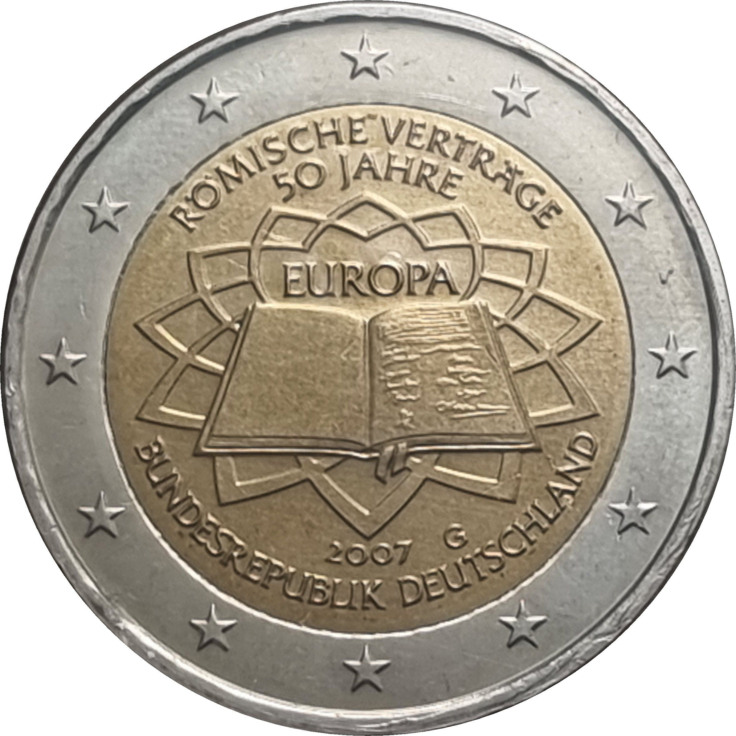 Germany (A) 2 euro 2007 — 50th Anniversary of the Treaty of Rome