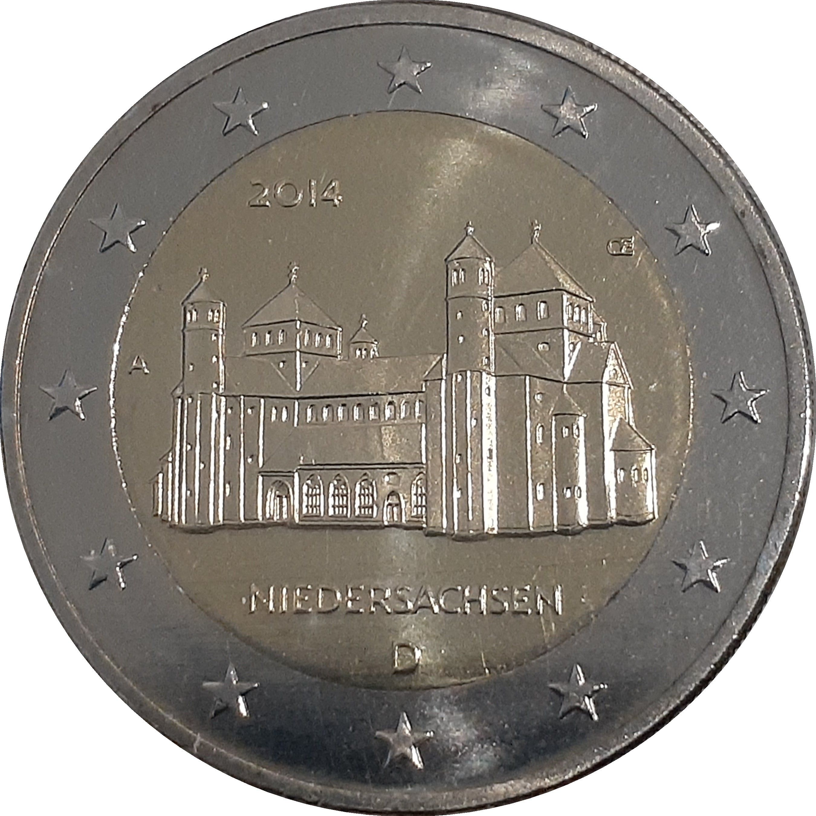Germany (D) 2 euro 2014 — State of Lower Saxony