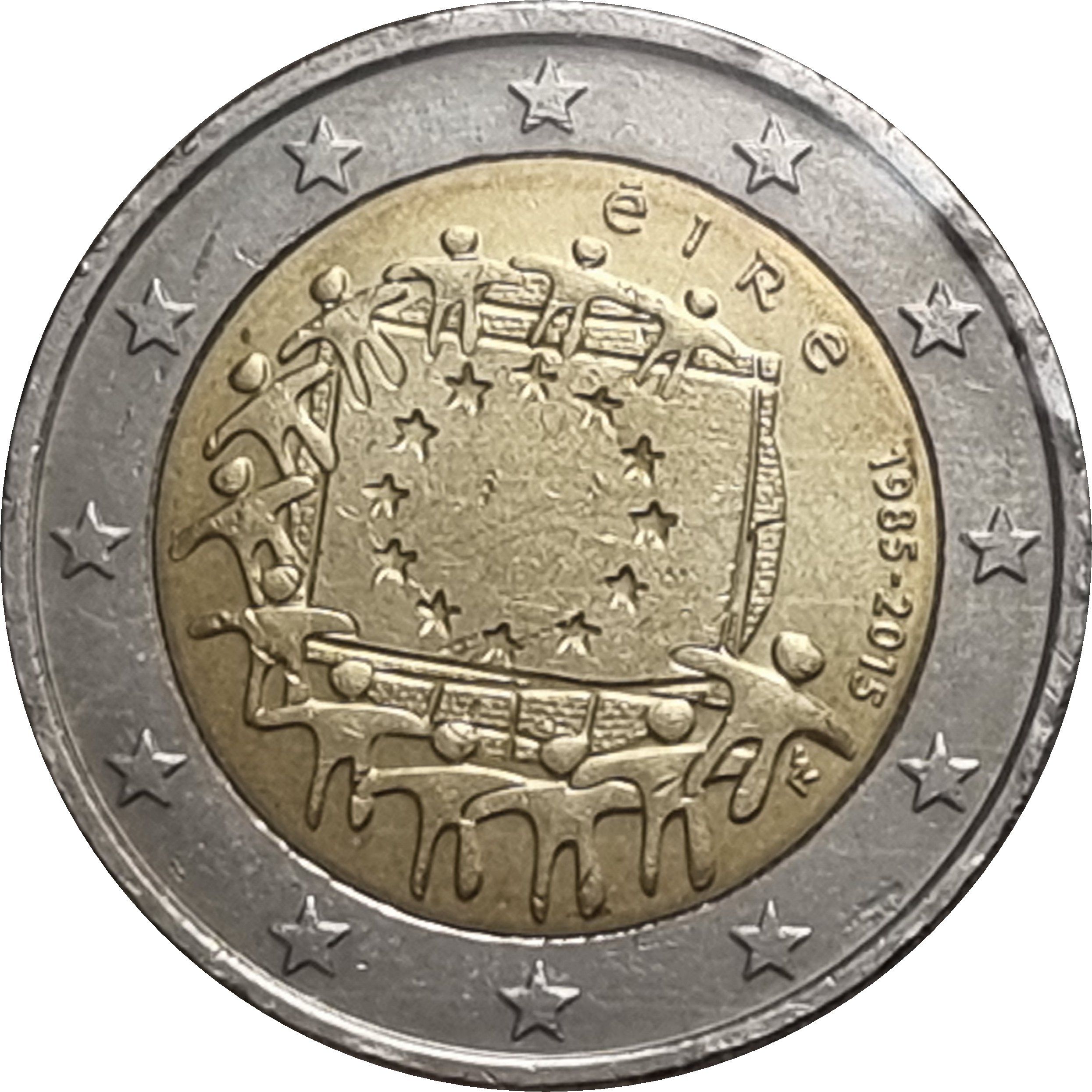 Ireland 2 euro 2015 — 30th Anniversary of the Flag of the European Union