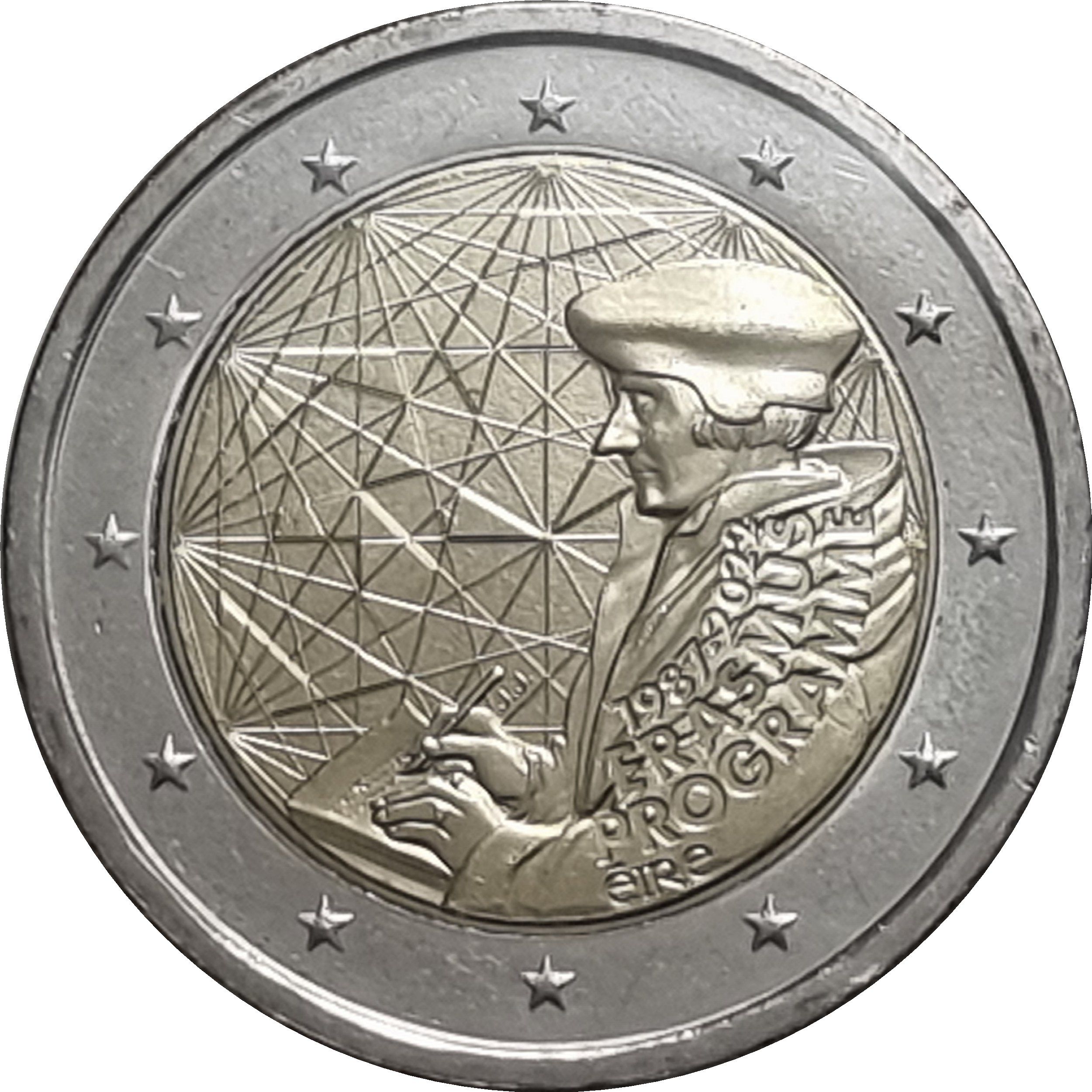 Ireland 2 euro 2022 — 35 Years of the Erasmus Programme