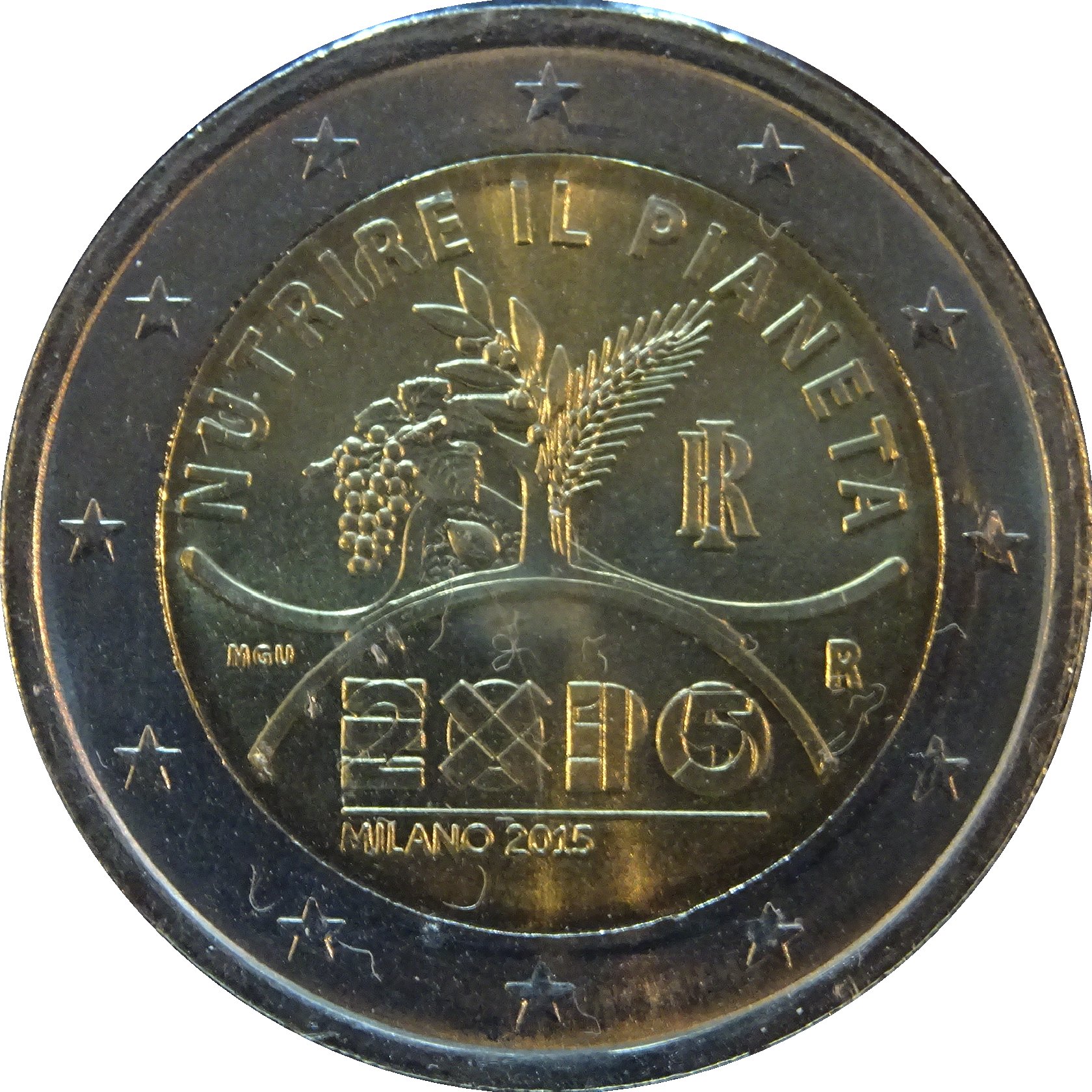 Italy 2 euro 2015 — Expo Milano 2015