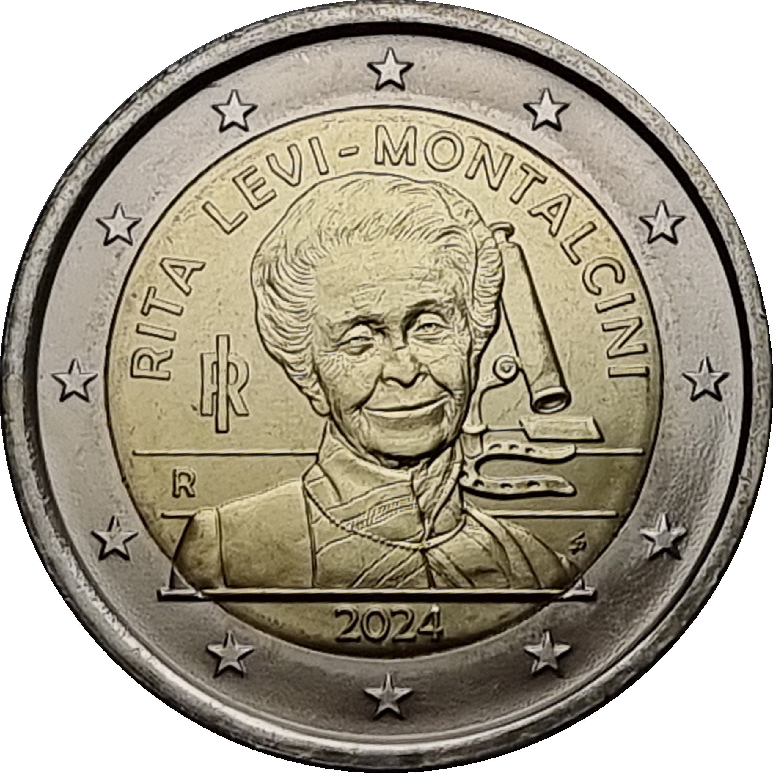 Italy 2 euro 2024 — Rita Levi-Montalcini
