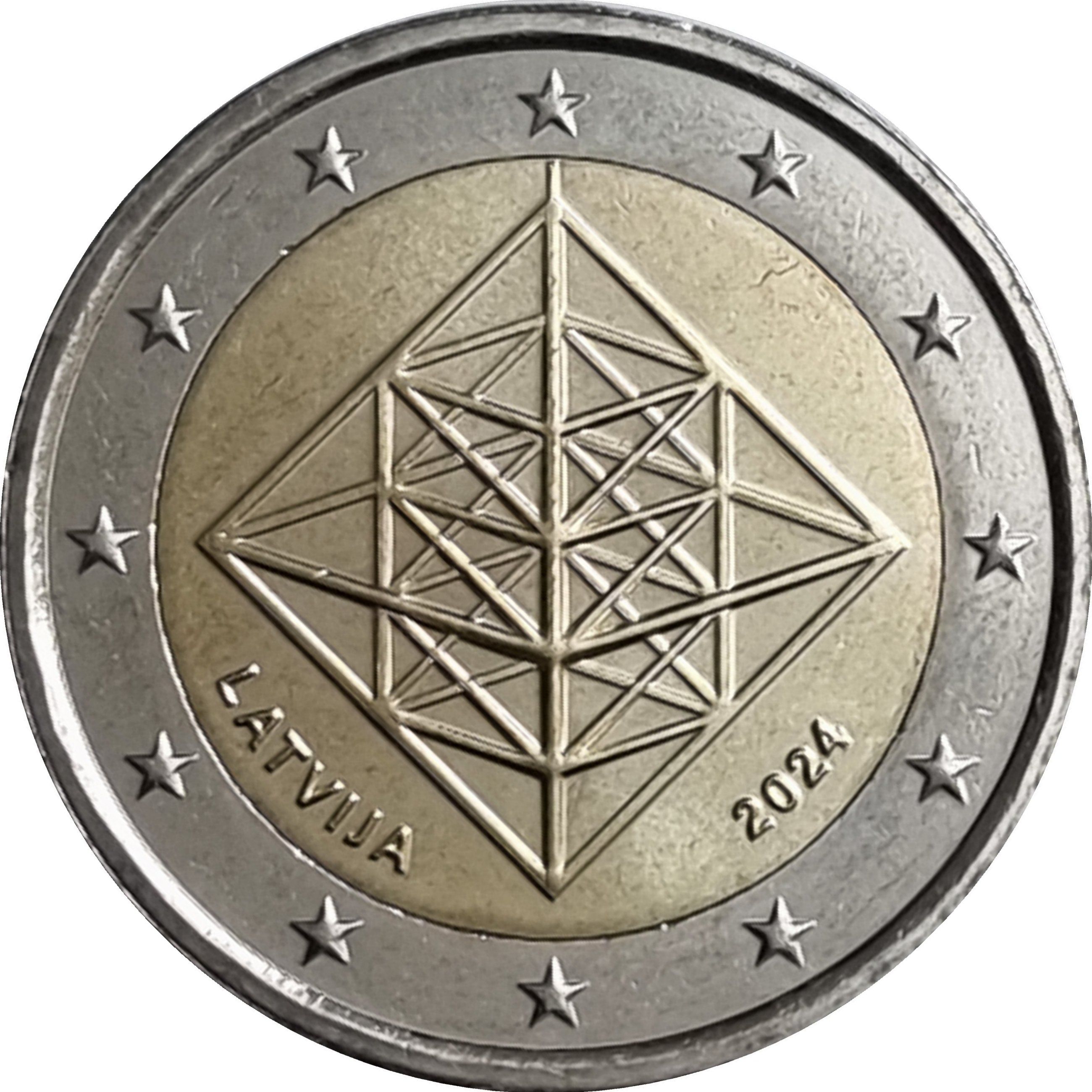 Latvia 2 euro 2024 — Puzuris