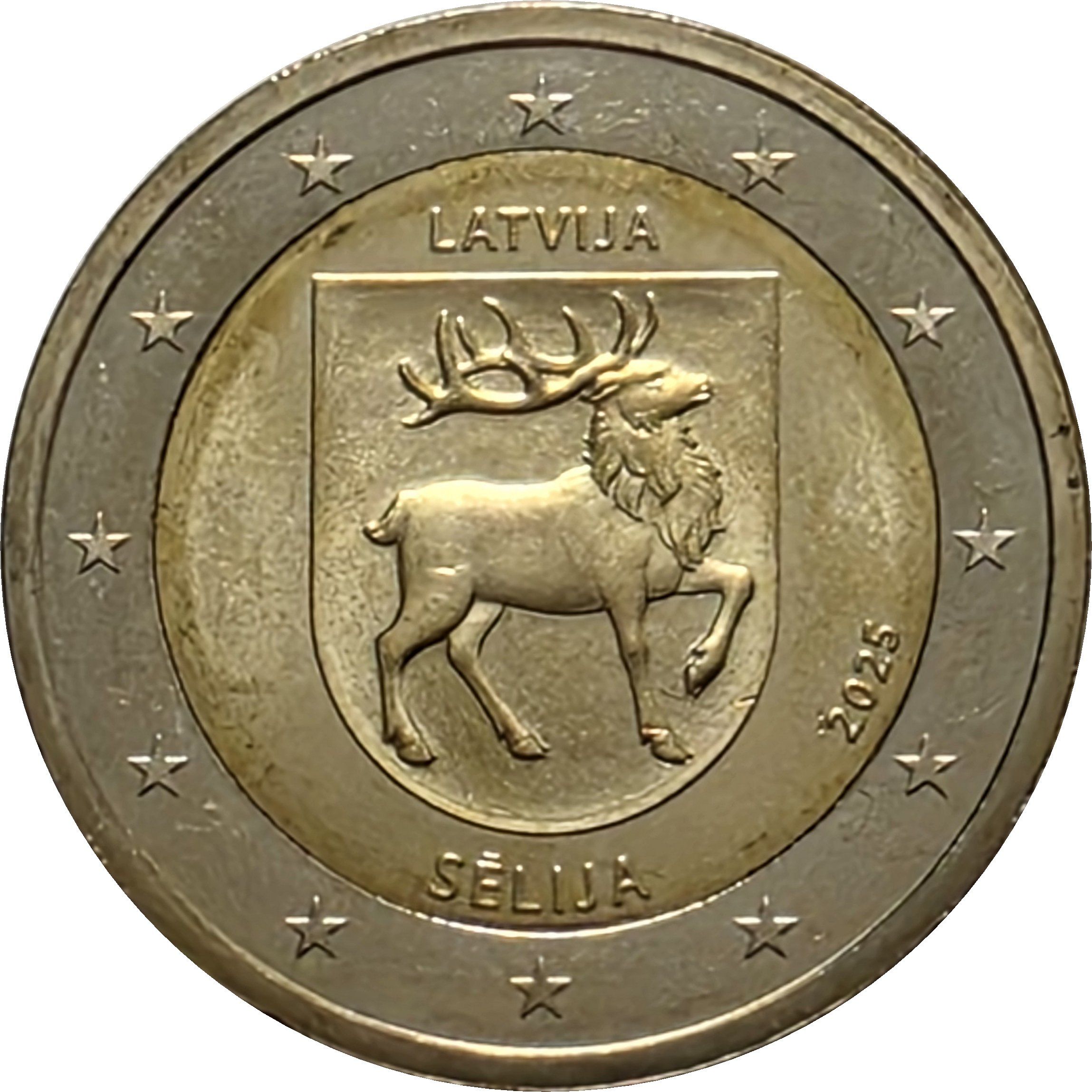 Latvia 2 euro 2025 — Sēlija