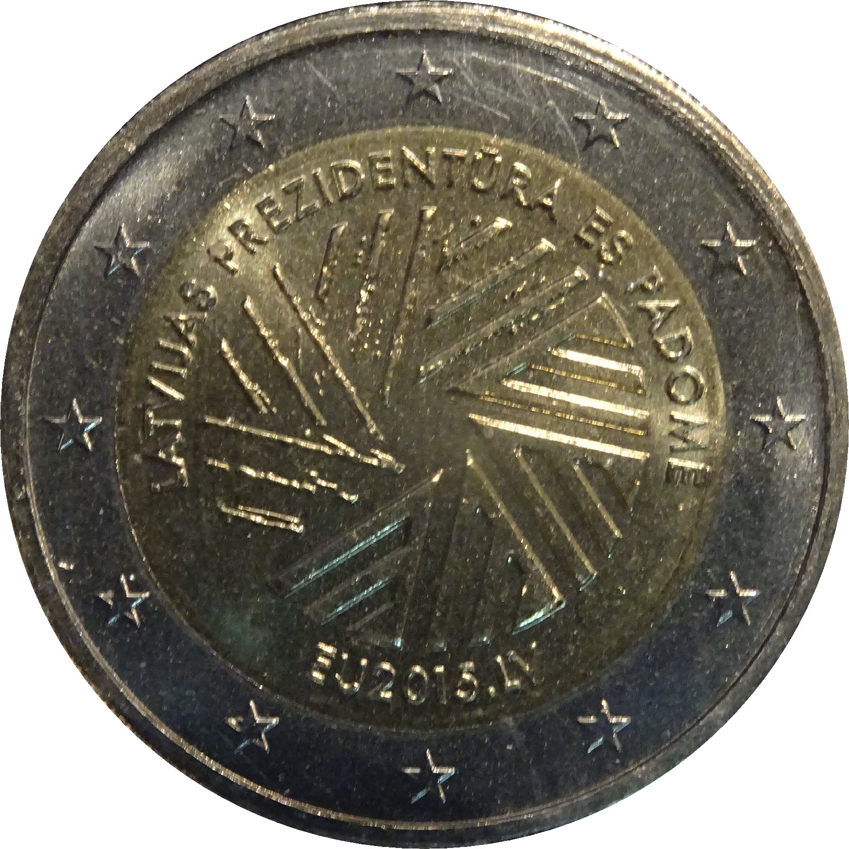 Latvia 2 euro 2015 — Latvian Presidency of the Council of the European Union