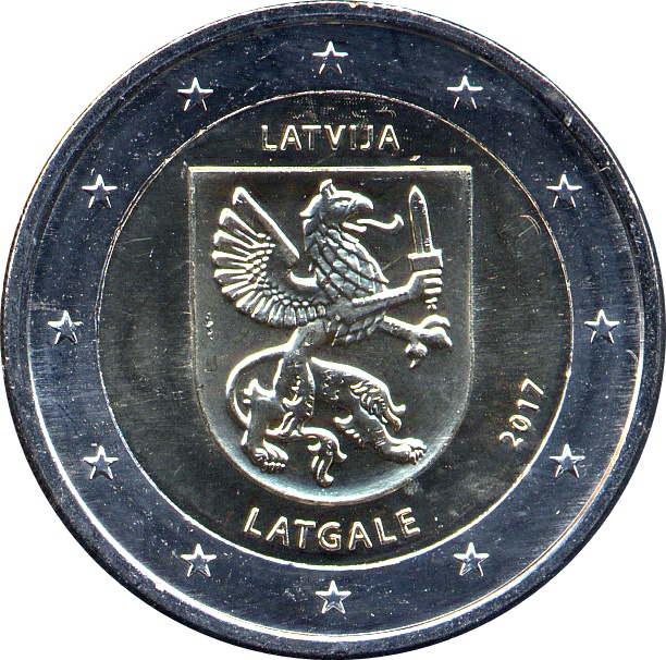 Latvia 2 euro 2017 — Latgale