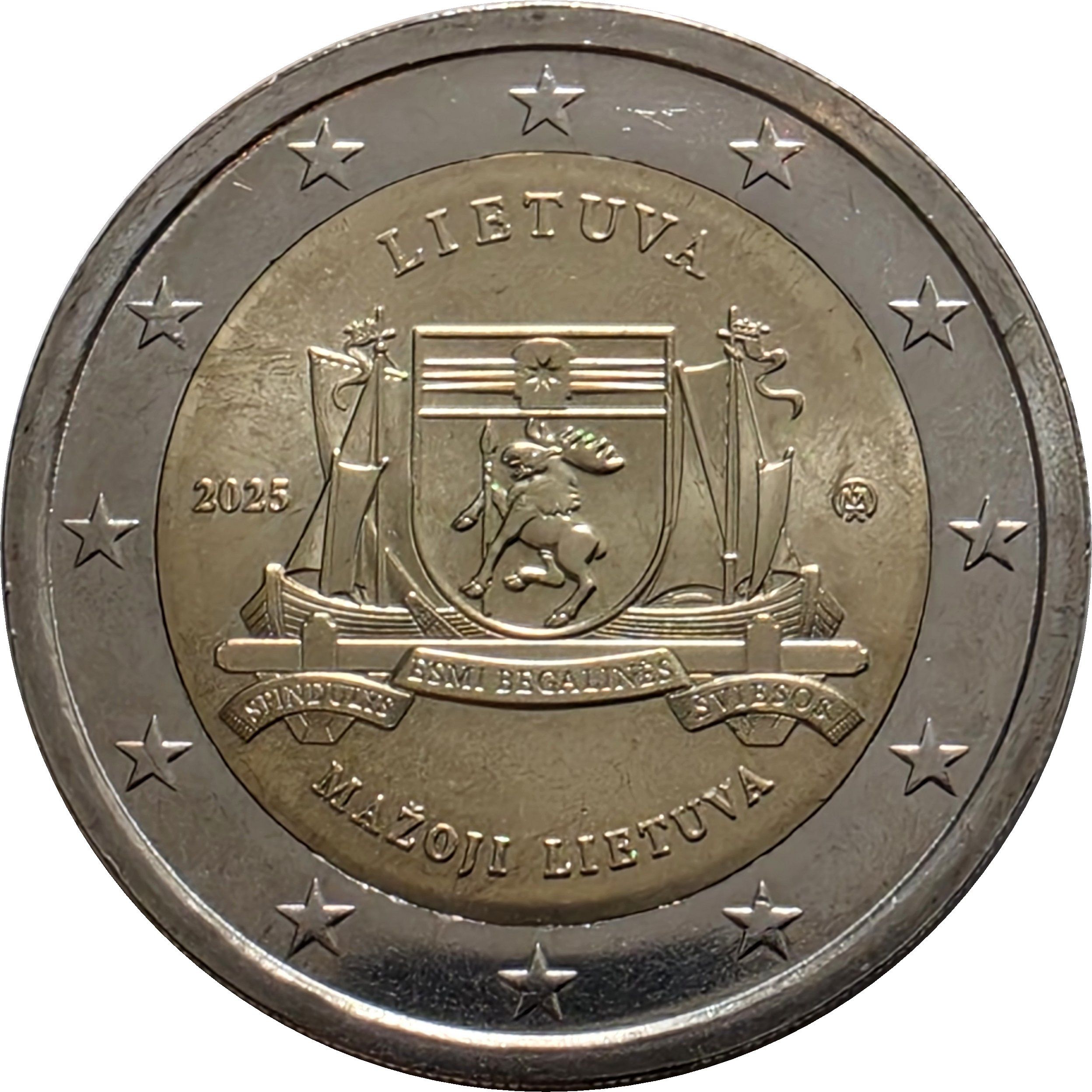 Lithuania 2 euro 2025 — The Lithuania Minor region