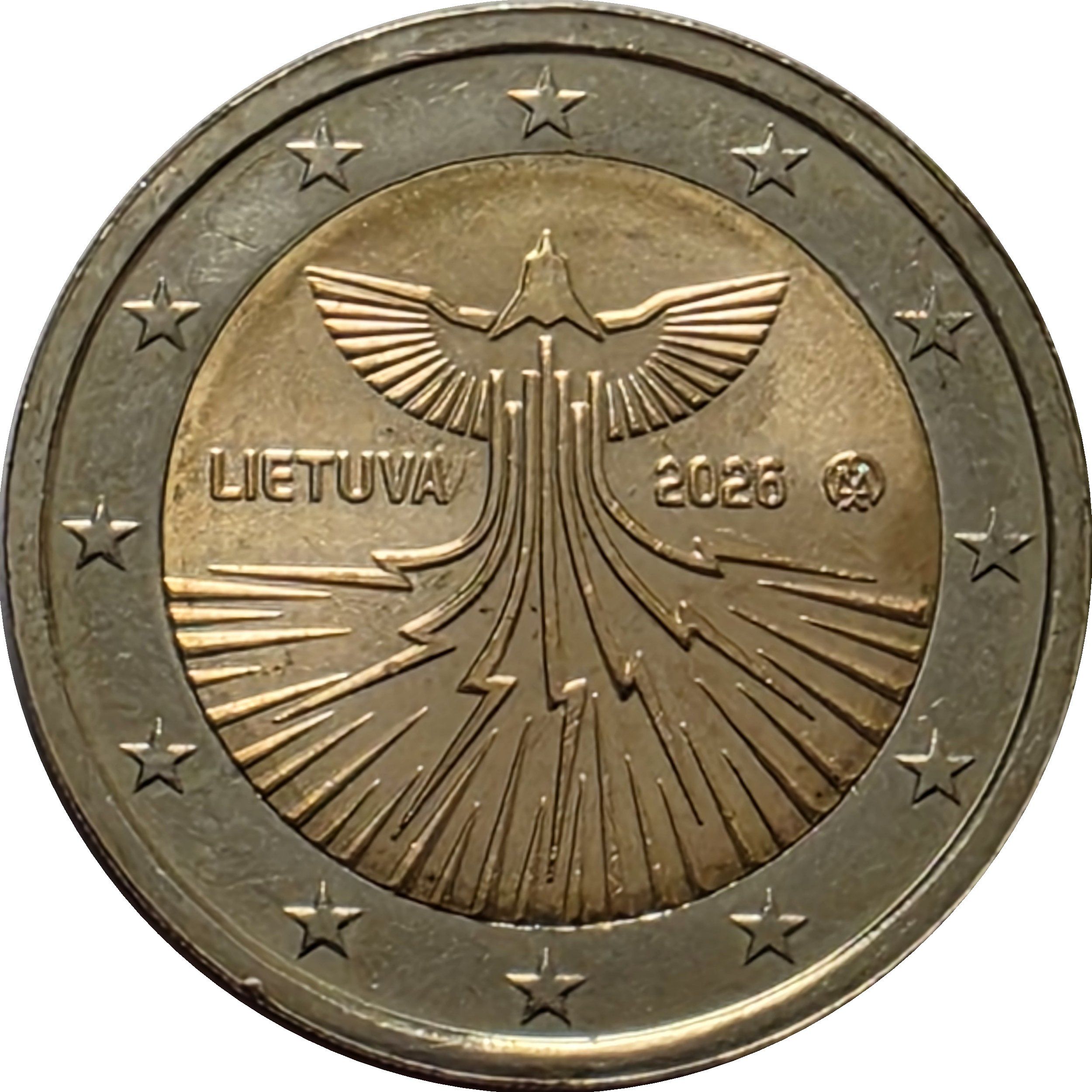 Lithuania 2 euro 2026 — Lithuanian energy independence