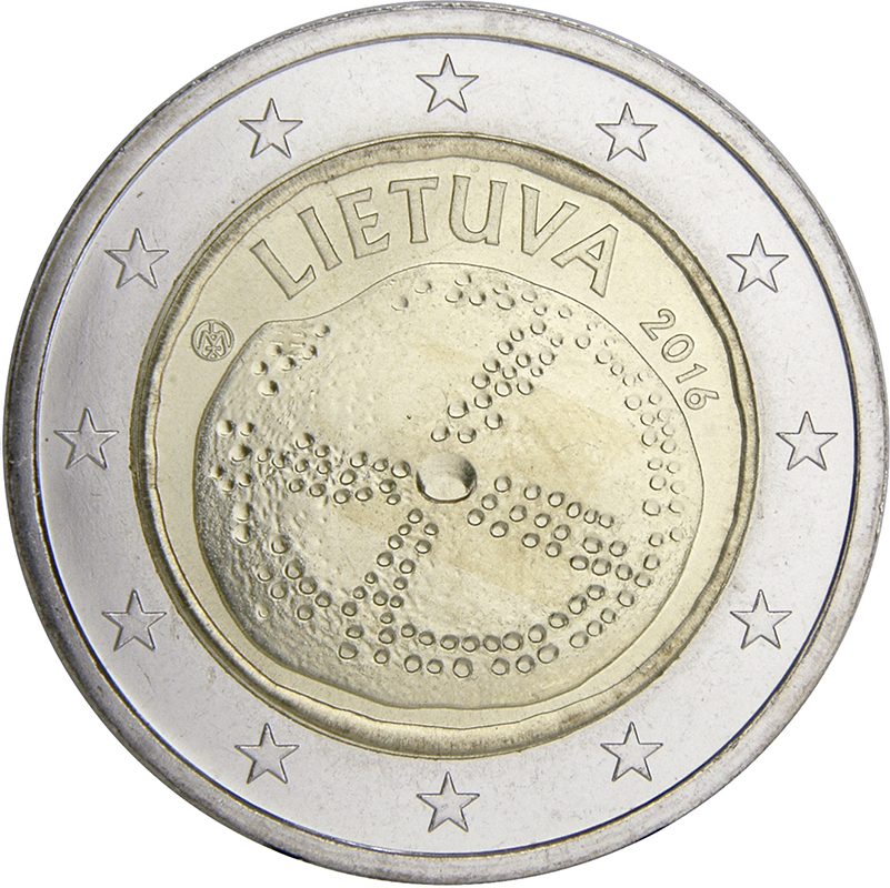 Lithuania 2 euro 2016 — The Baltic Culture