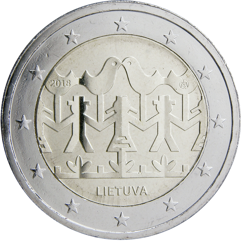 Lithuania 2 euro 2018 — Song and Dance Celebration