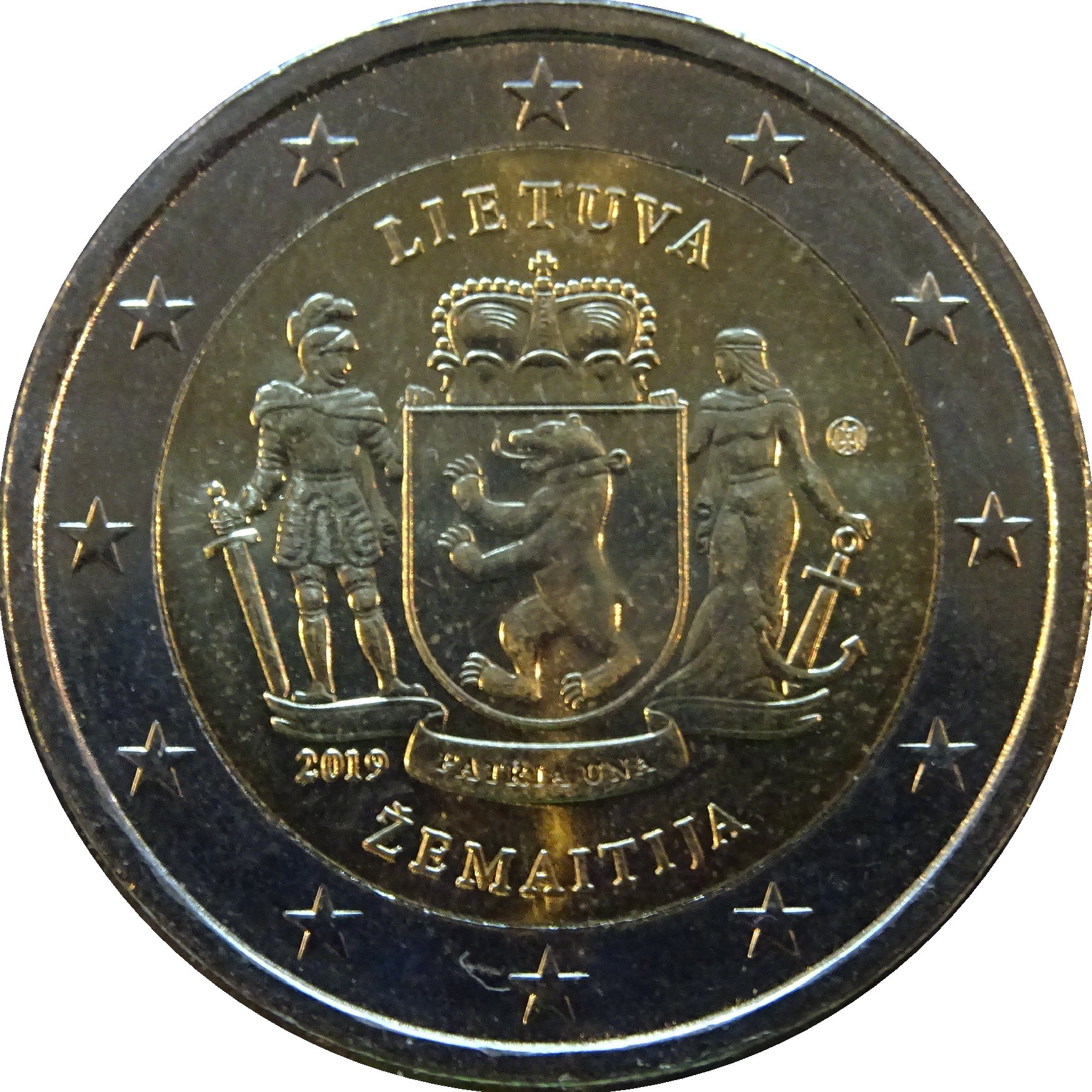 Lithuania 2 euro 2019 — Samogitia