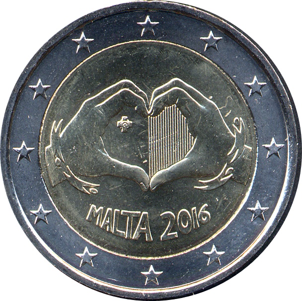 Malta 2 euro 2016 — The Role of the Malta Community Chest Fund in Society: Solidarity through Love